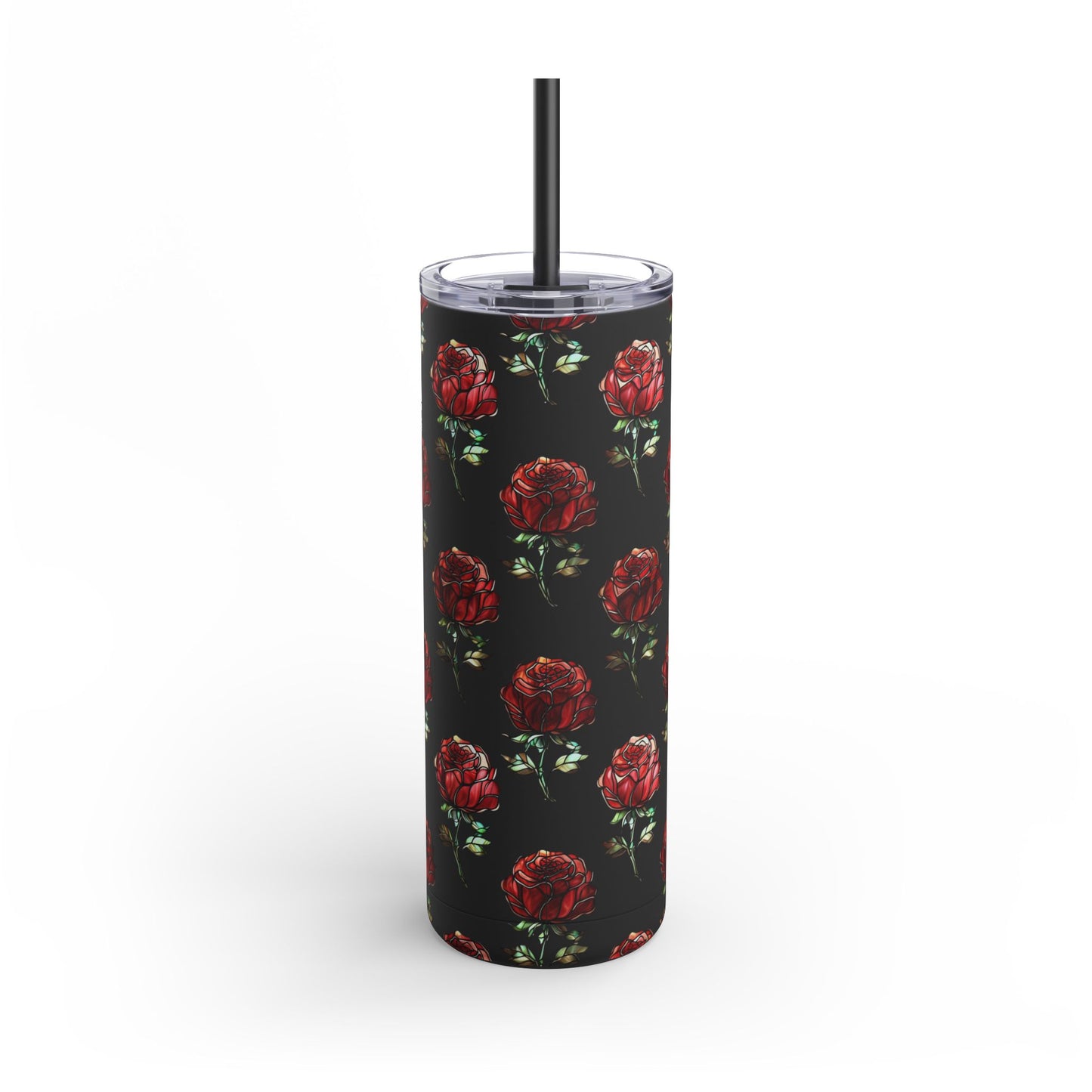 "Timeless Roses" Skinny Matte Tumbler, 20oz