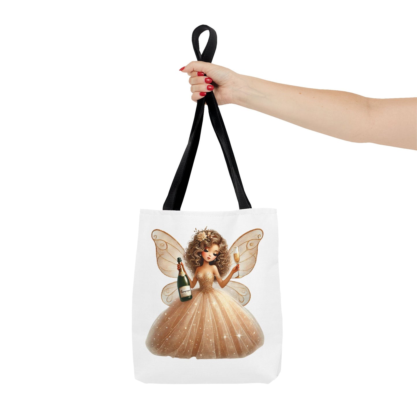 Golden Belle of Champagne Dreams – Luxe Tote Bag