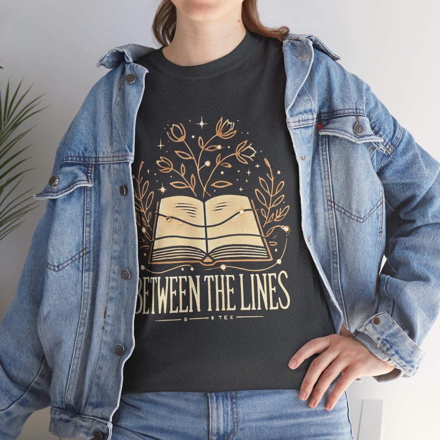 "Between the Lines" Unisex Cotton Tee