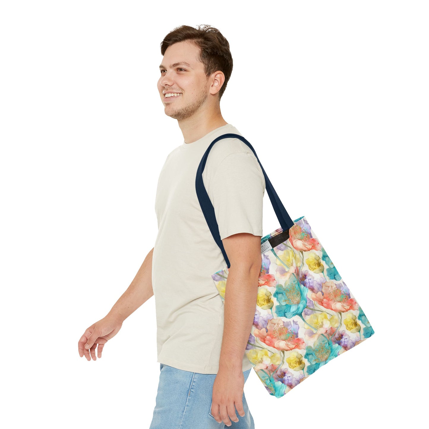 Watercolor Bloom ๐ธ Artistic Tote Bag