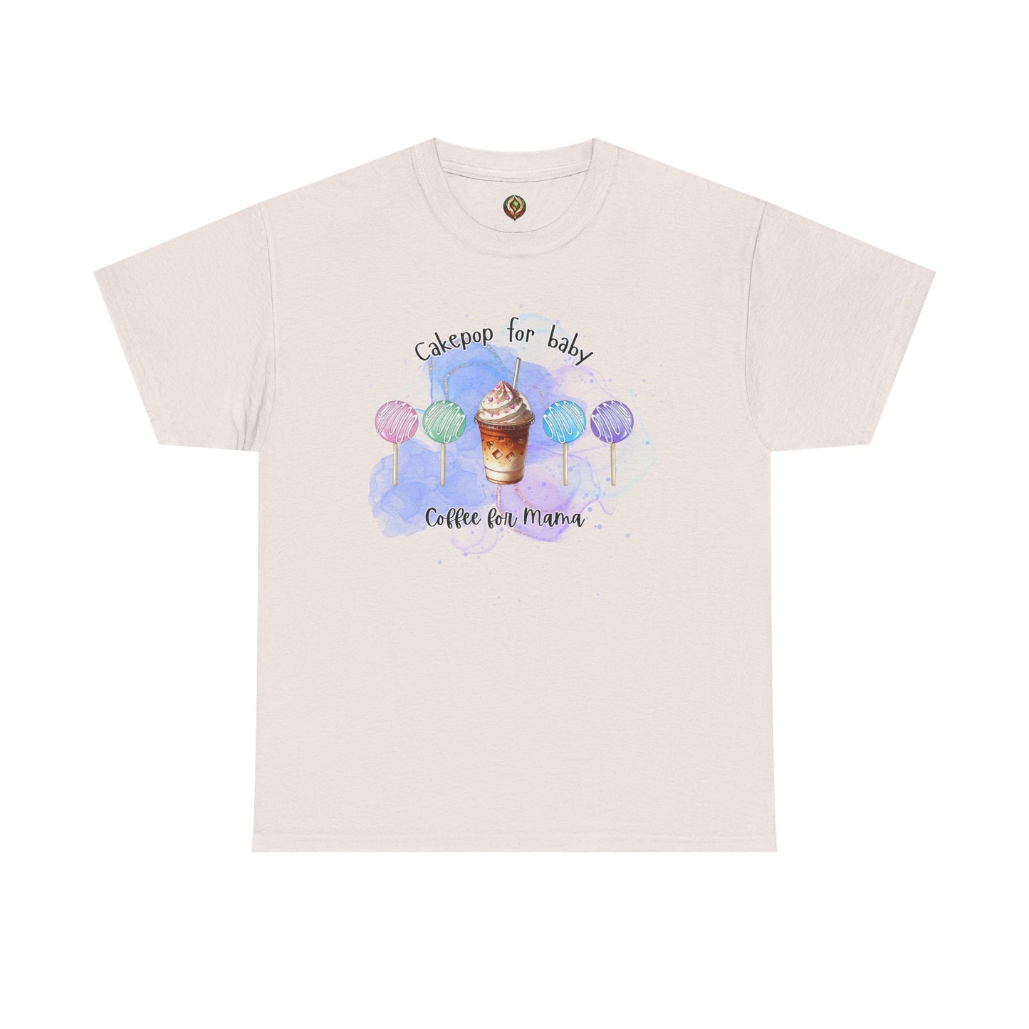 Cakepop for Baby, Coffee for Mama – Sweet & Caffeinated Unisex Tee
