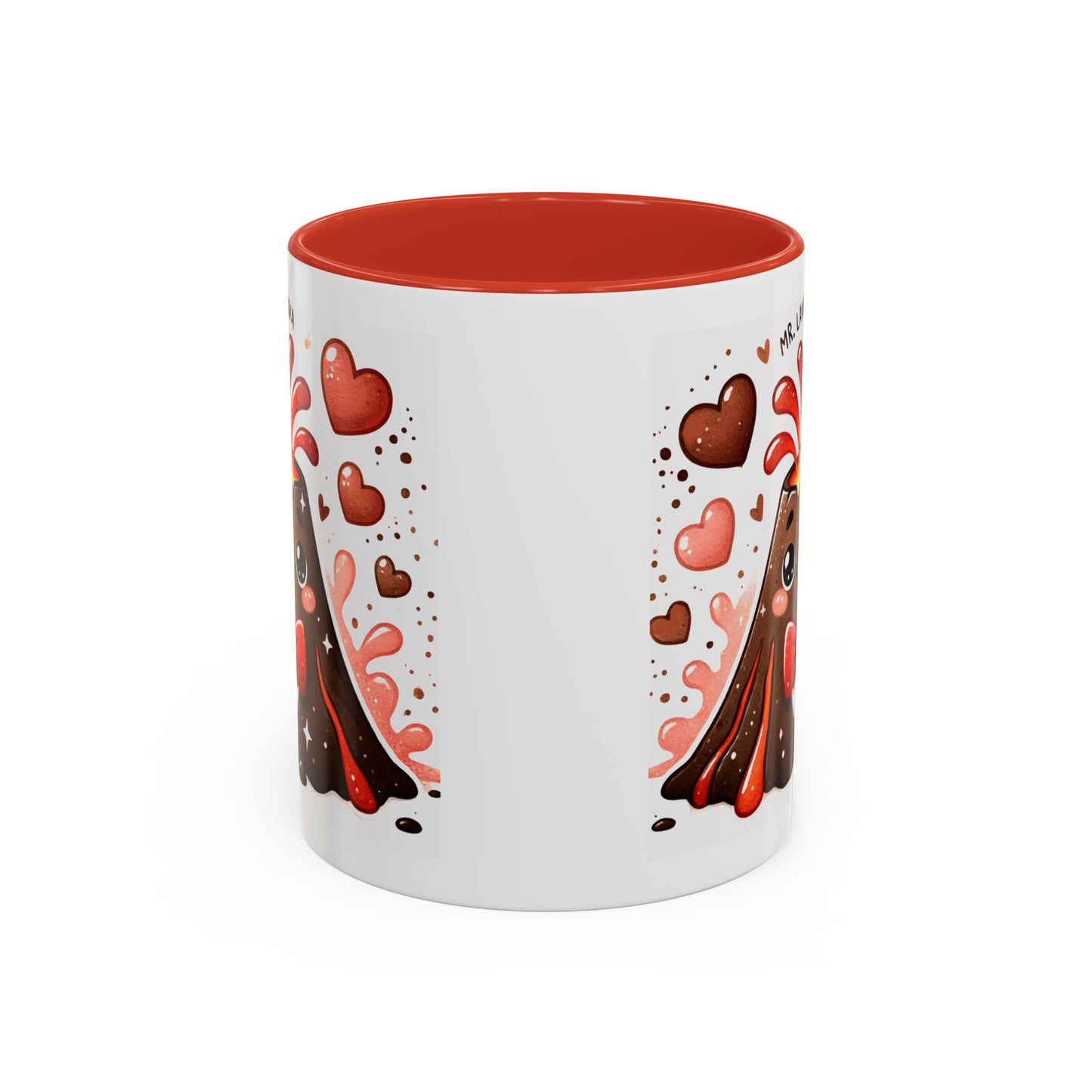 "Mr. Lava Lava in a Tux" Accent Mug (11oz, 15oz)