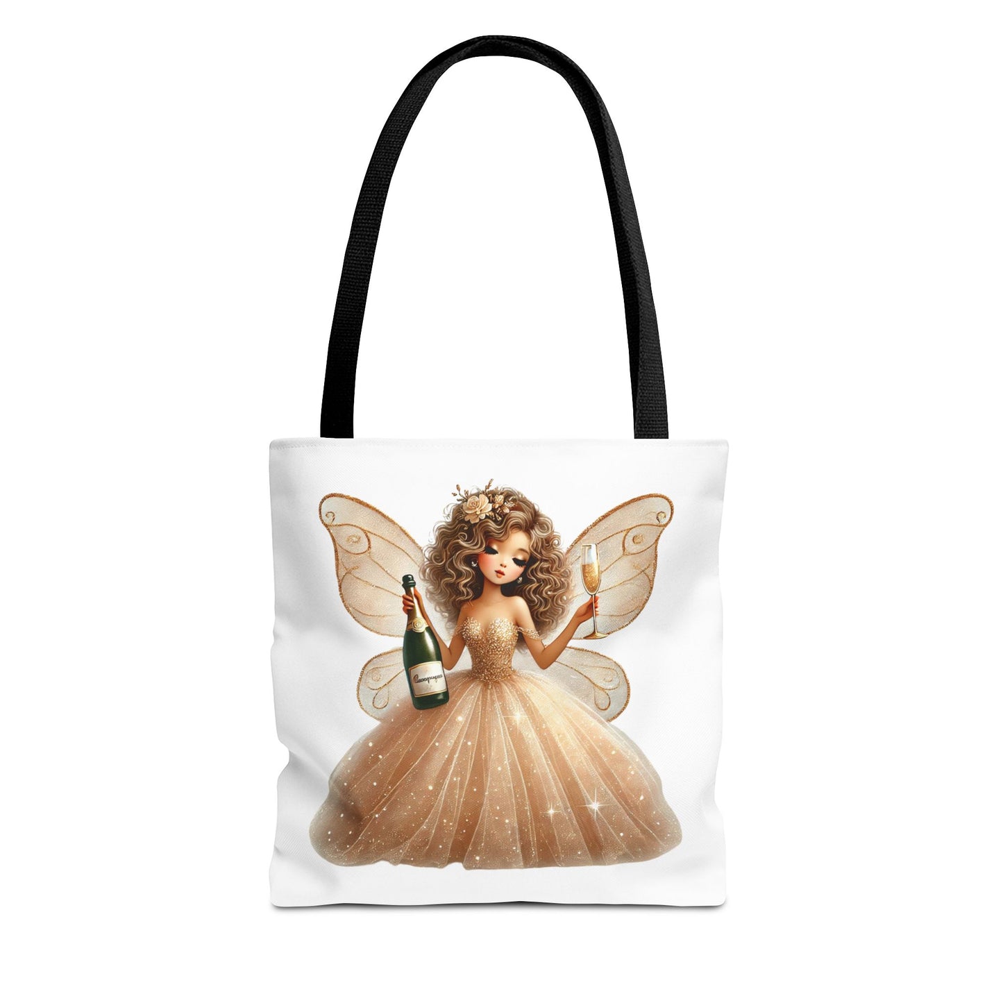 Golden Belle of Champagne Dreams – Luxe Tote Bag