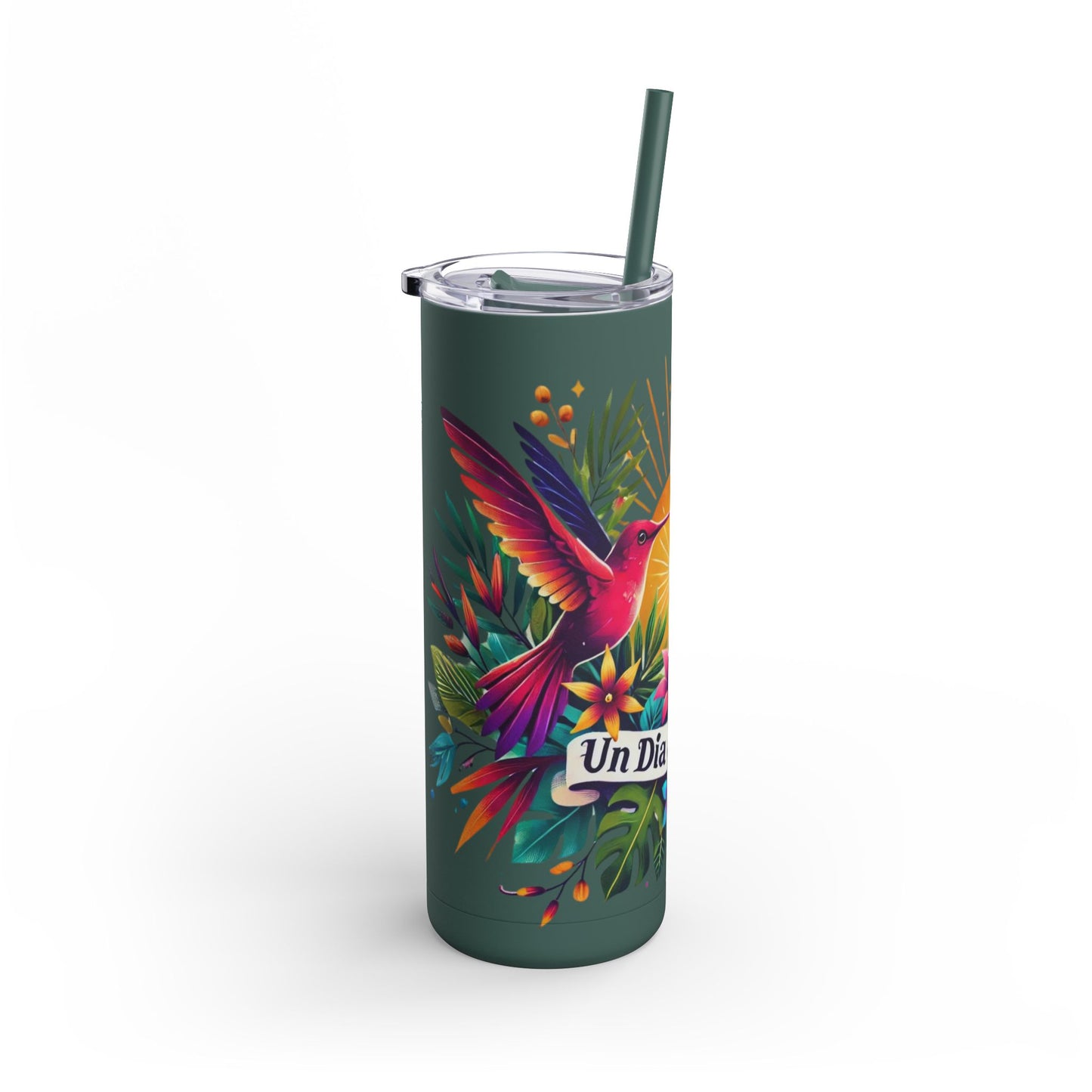 "Un Día a La Vez" Skinny Tumbler (20oz)