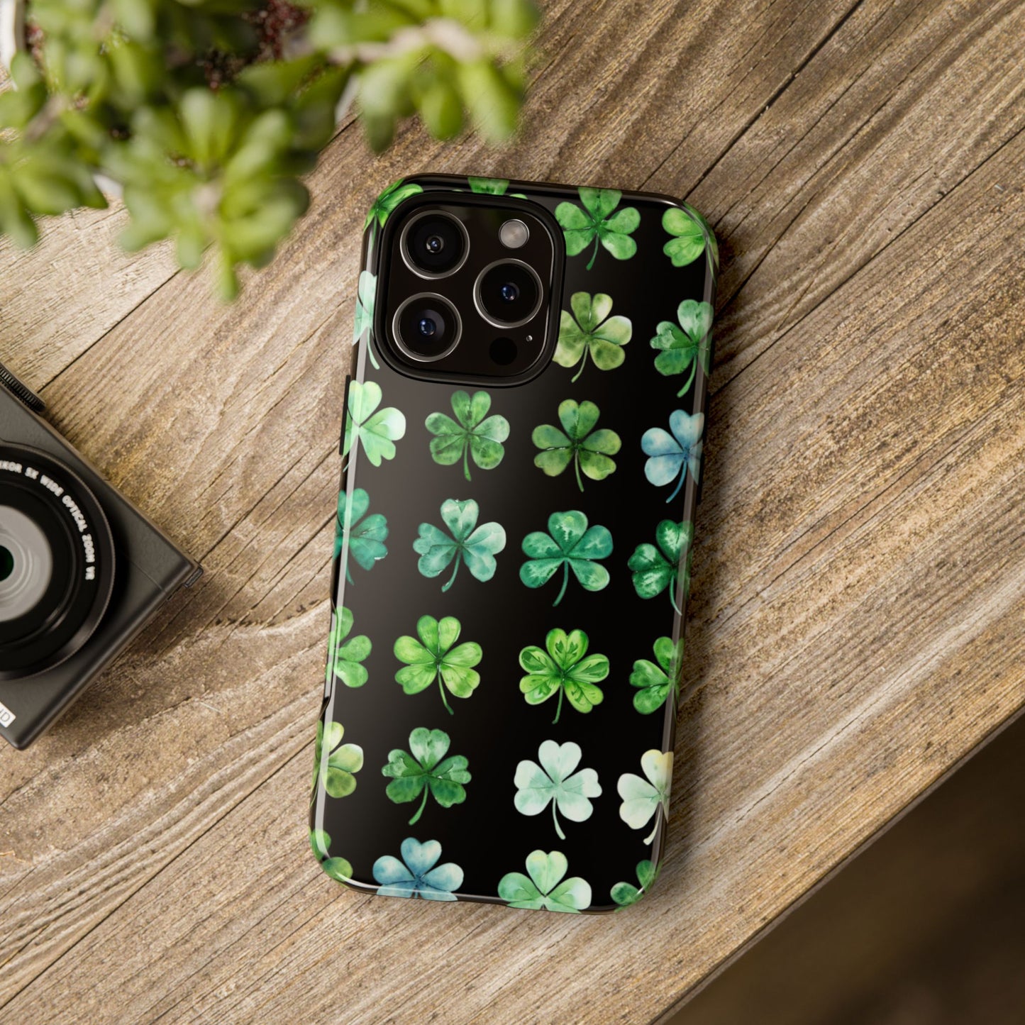 Lucky Streak 🍀 Tough Phone Case – Dual Layer Protection, Matte or Glossy