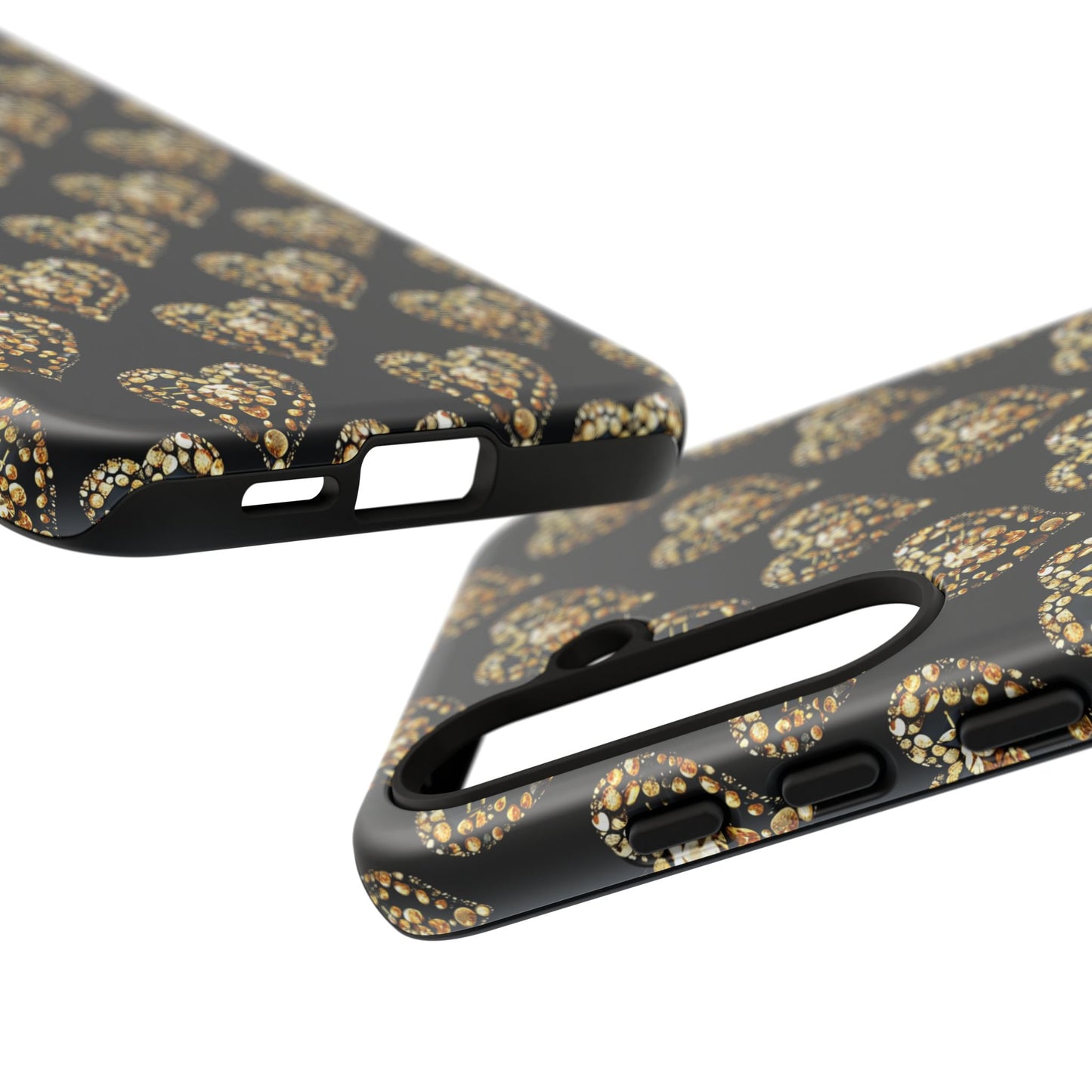 Golden Heart Luxe Phone Case
