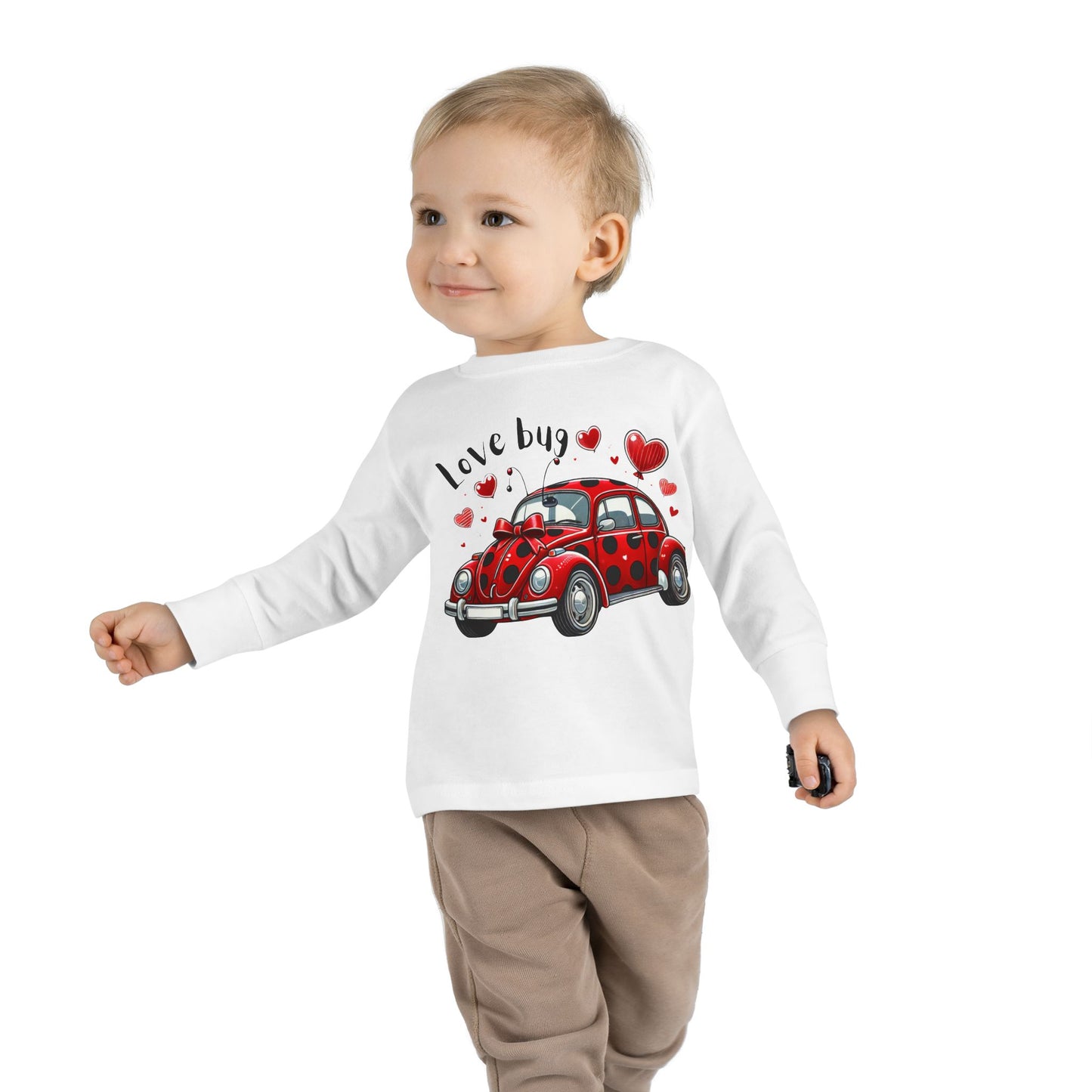 "Love Bug" Toddler Long Sleeve Tee