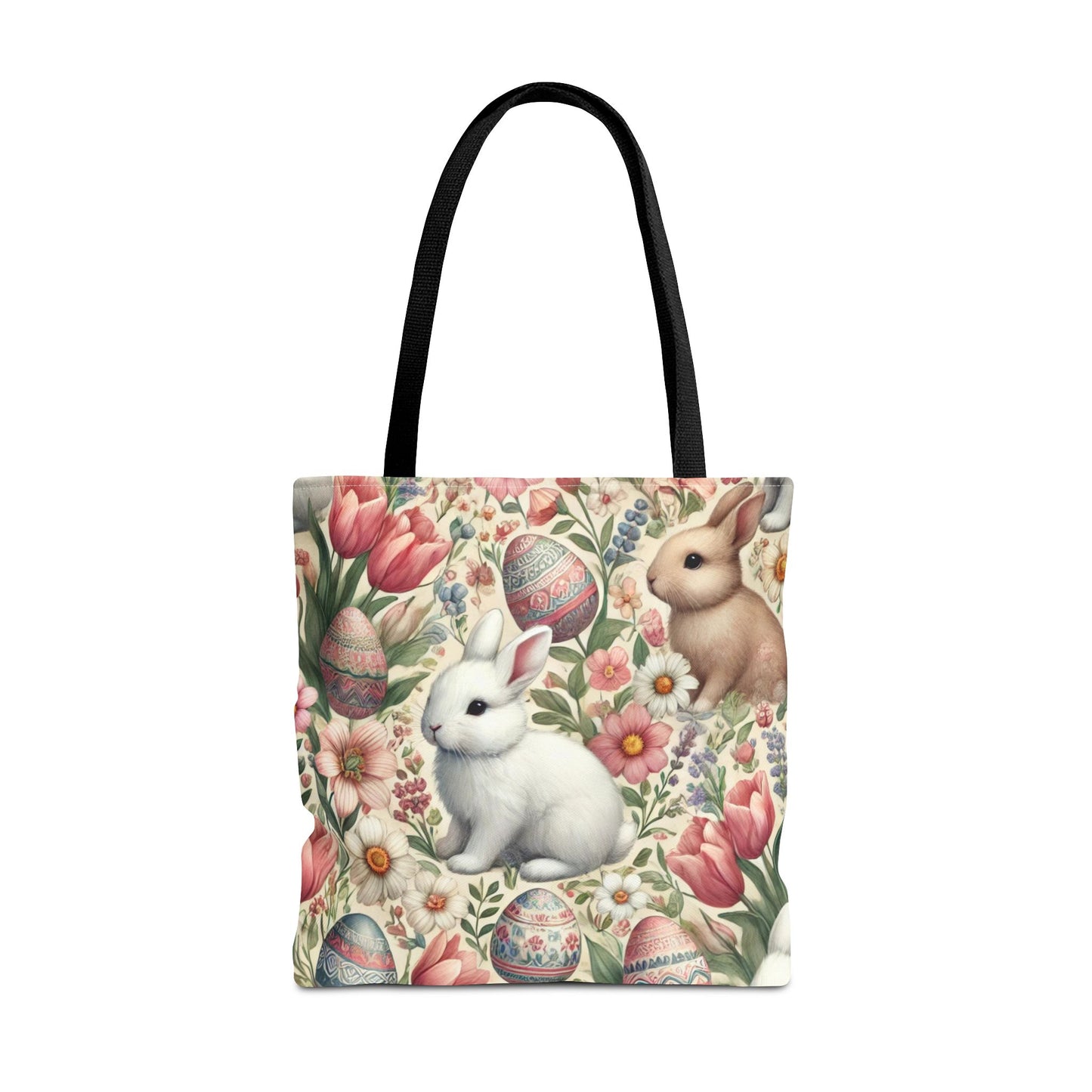 Spring Meadow Bunny Tote Bag🌸🐰