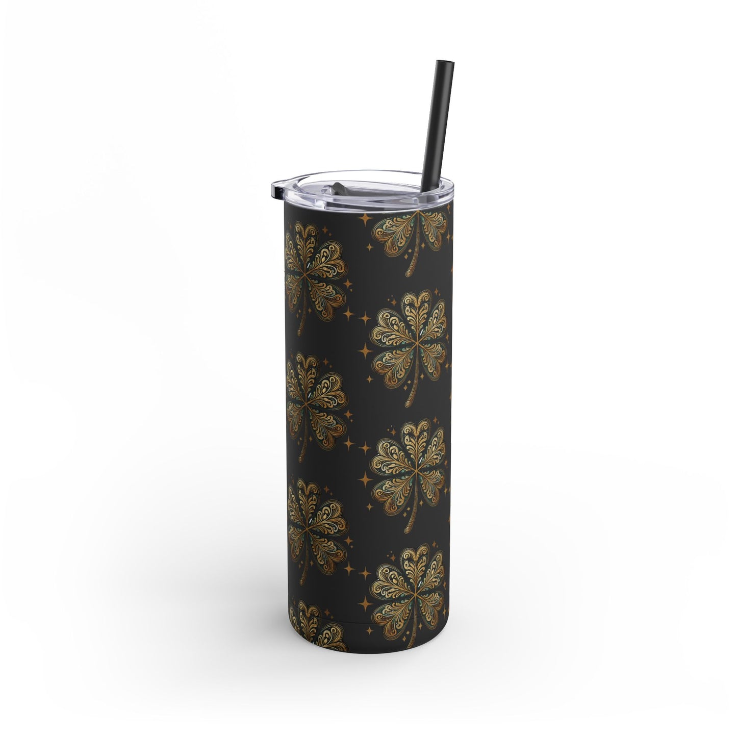 Golden Clover π 20oz Matte Tumbler β Four Stunning Colors, Hot & Cold Insulated