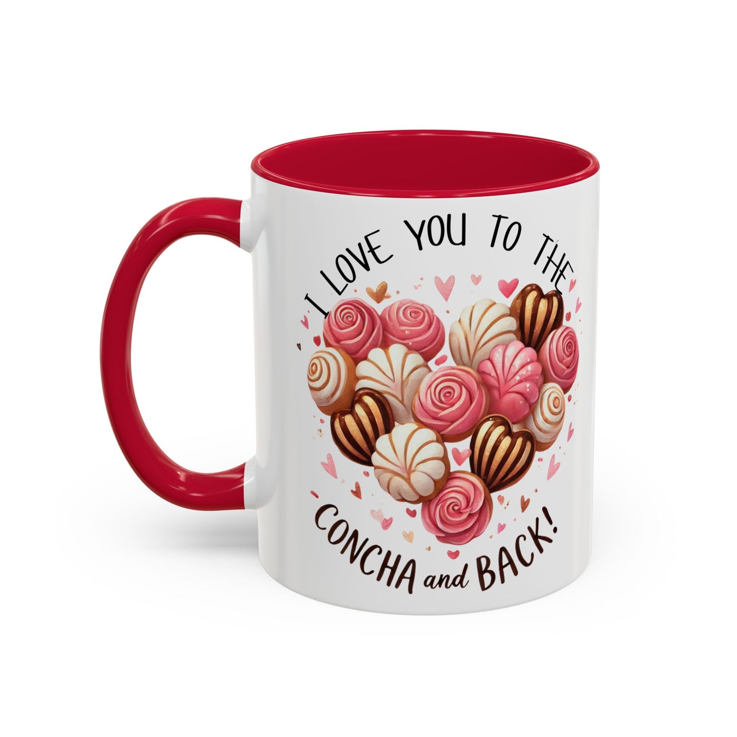 "Concha and Back" Colorful Mug (11oz, 15oz)