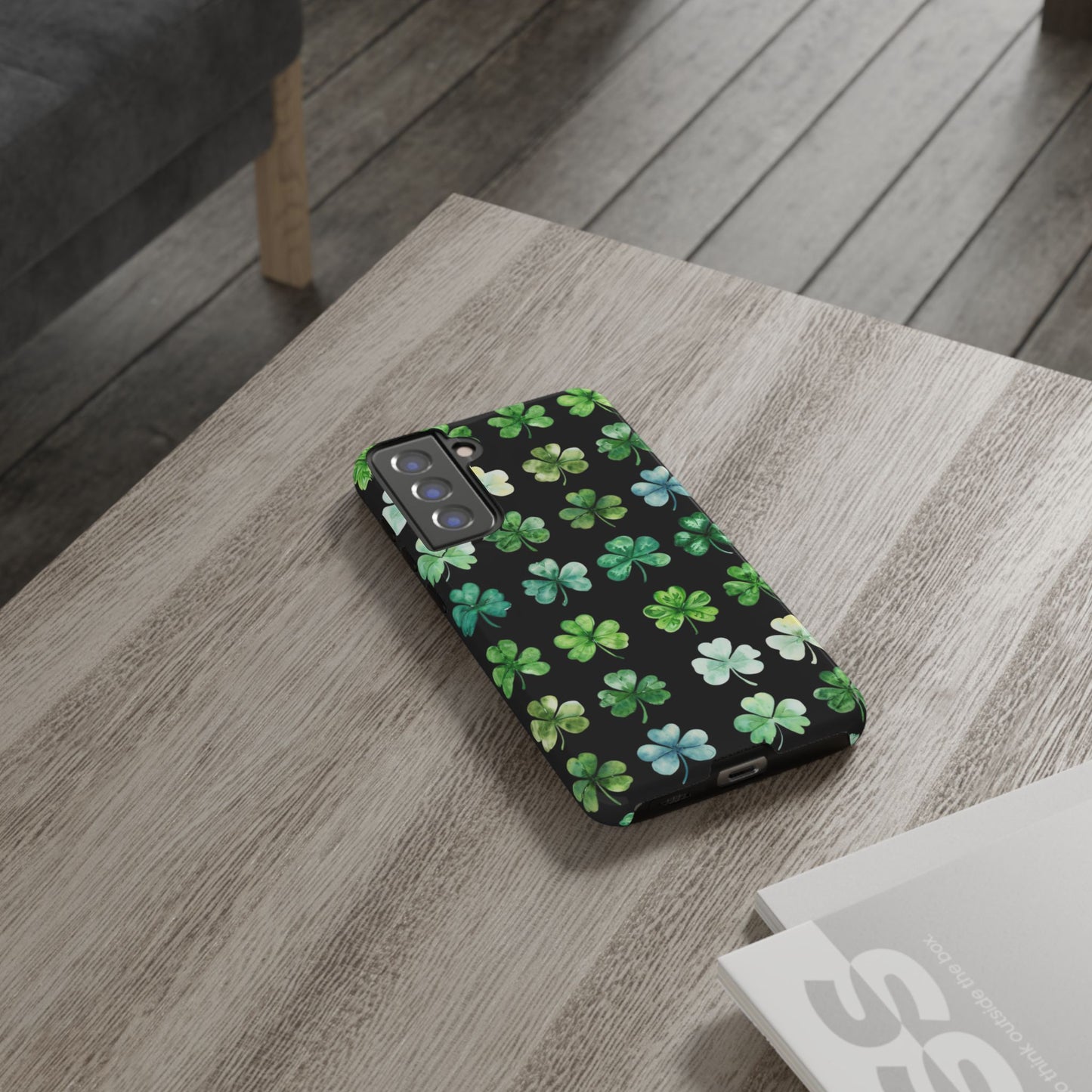 Lucky Streak 🍀 Tough Phone Case – Dual Layer Protection, Matte or Glossy
