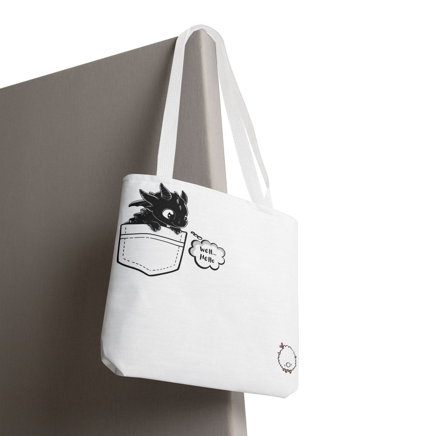 Well… Hello, Snack—I Mean, Friend Tote 🐉😏