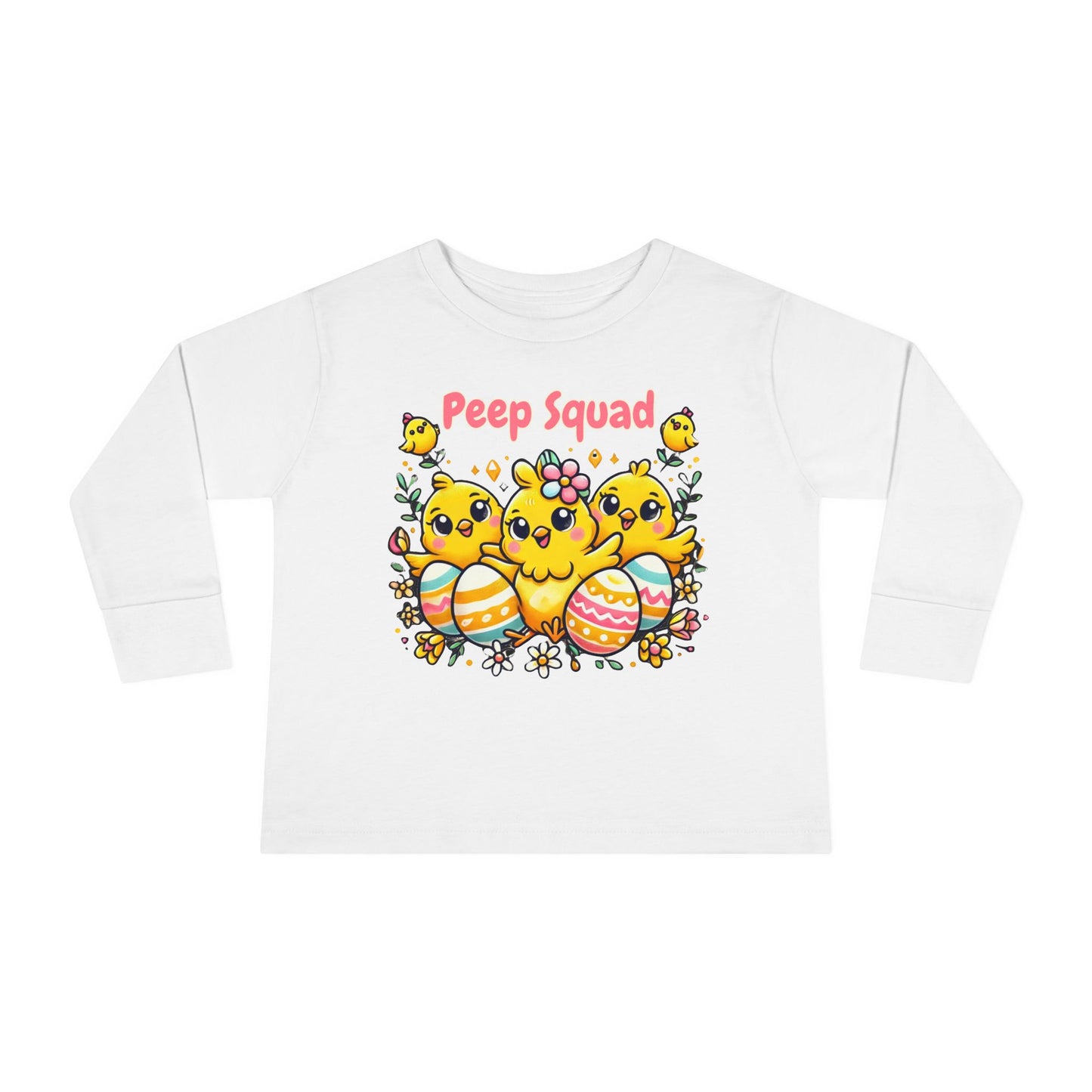 “Peep Squad” – Toddler Long Sleeve Tee