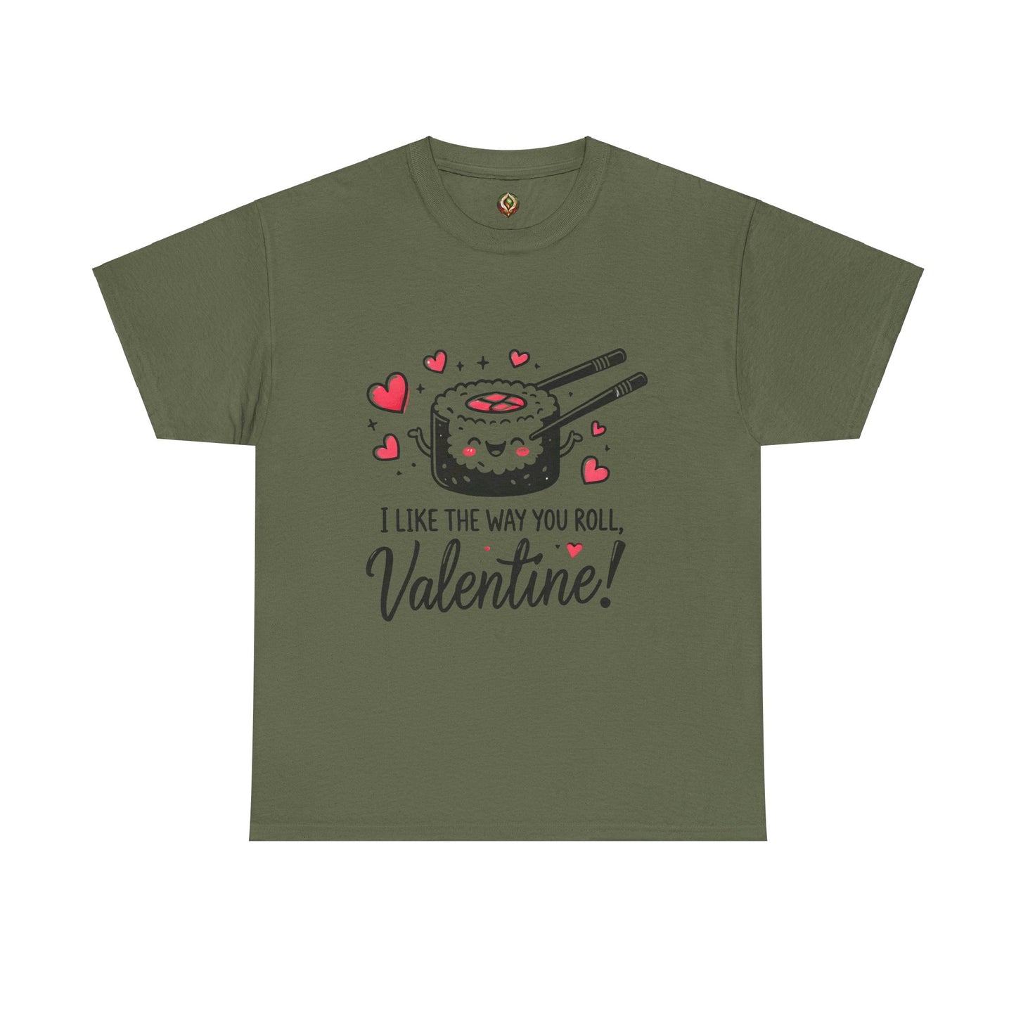 "Roll with Me" Valentine Unisex Tee