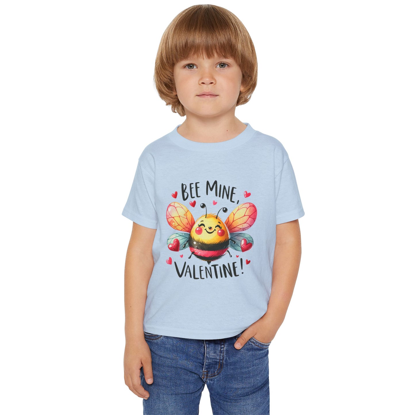 "Bee Mine, Valentine!" Toddler T-Shirt