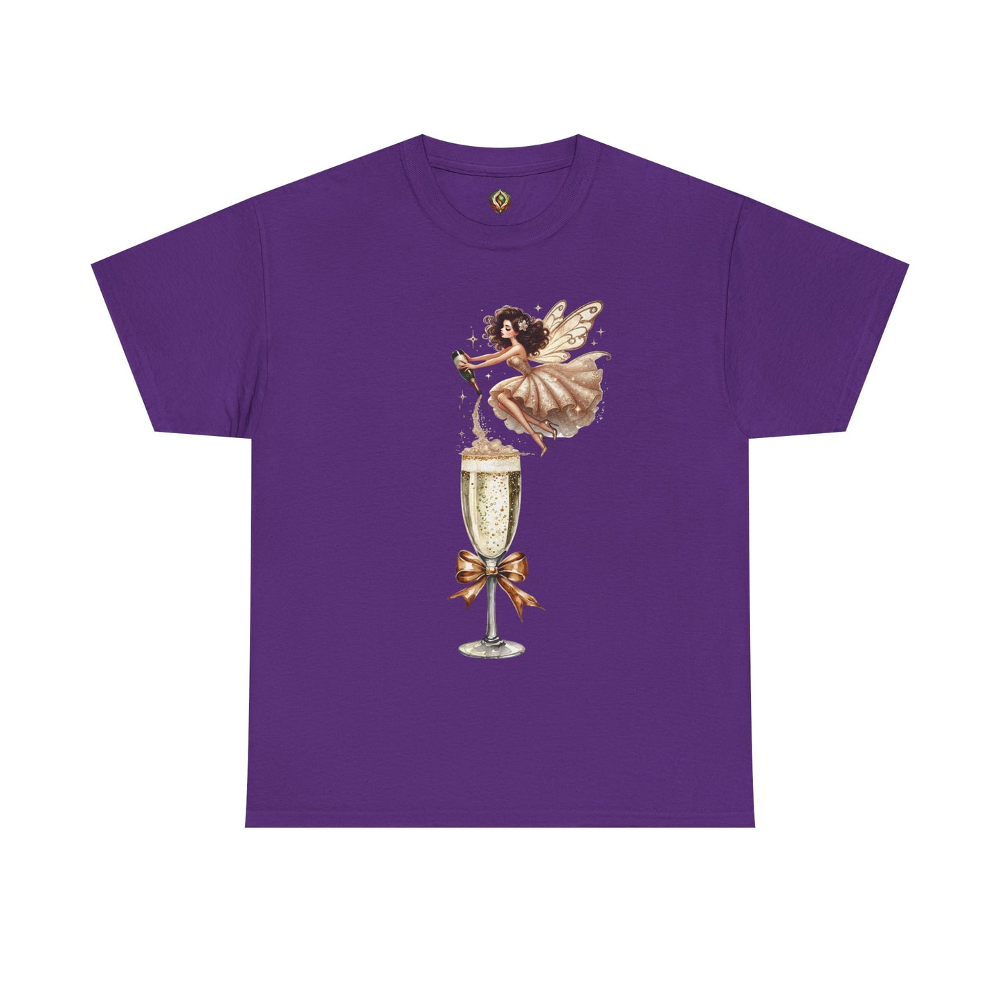 Pop, Fizz, Flutter – Champagne Wishes Unisex Tee