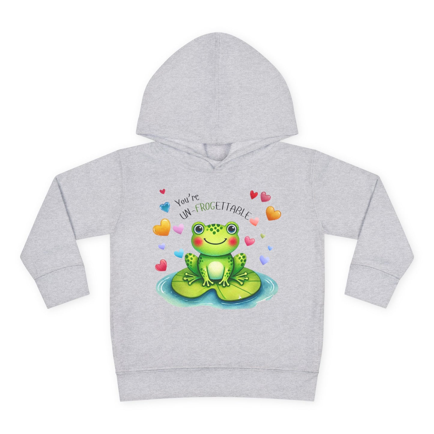 "Un-Frogettable Love" Toddler Hoodie