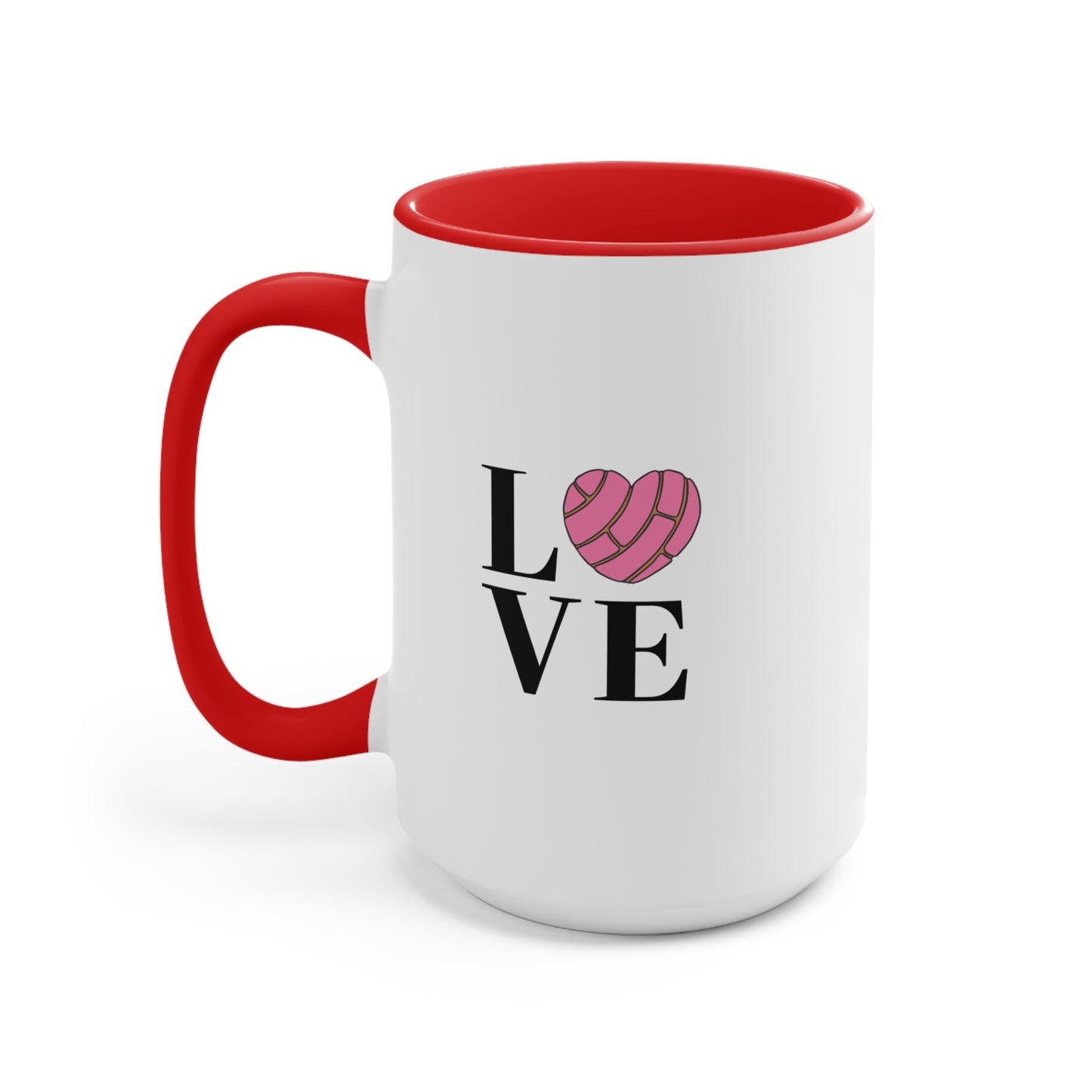 "Love Conchas" Accent Mug