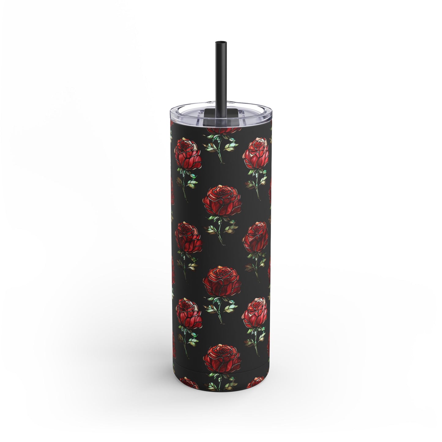 "Timeless Roses" Skinny Matte Tumbler, 20oz