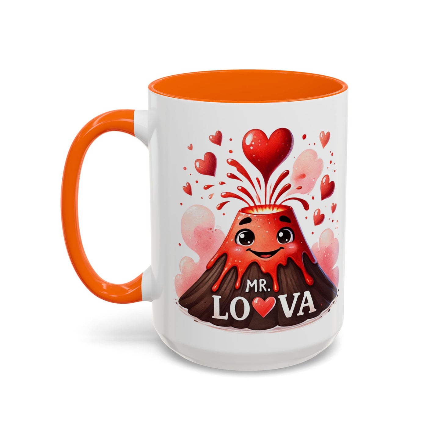 "Mr. Lo♥️va Explosive Love" Accent Mug (11oz, 15oz)