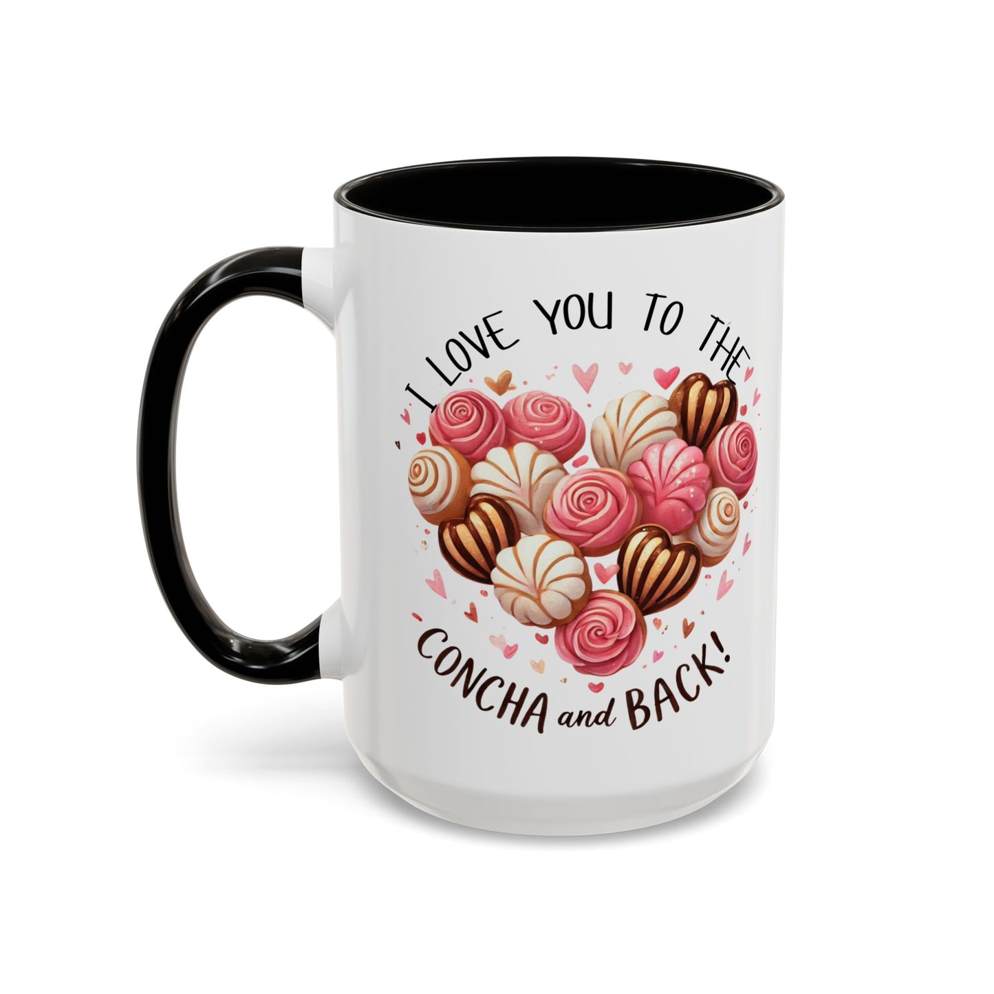 "Concha and Back" Colorful Mug (11oz, 15oz)