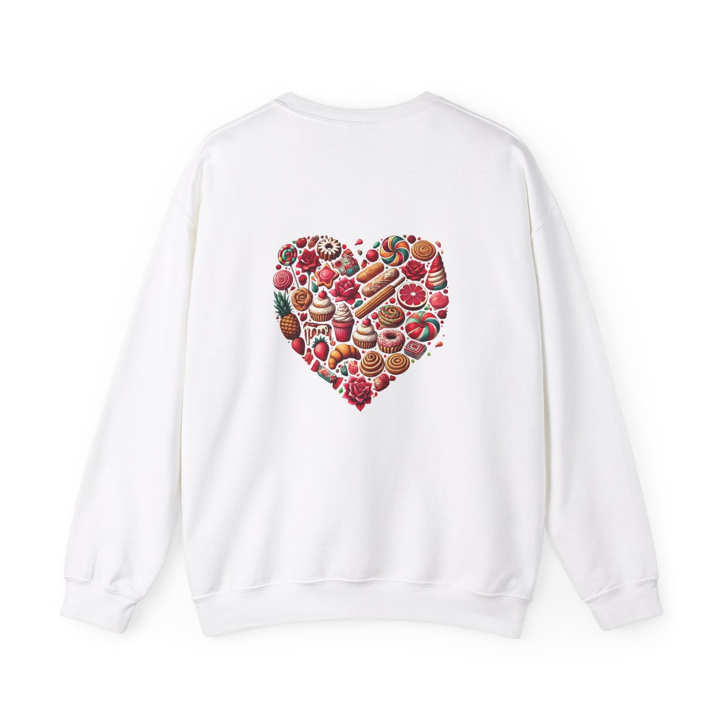 "Love in Every Stitch" Crewneck Sweatshirt