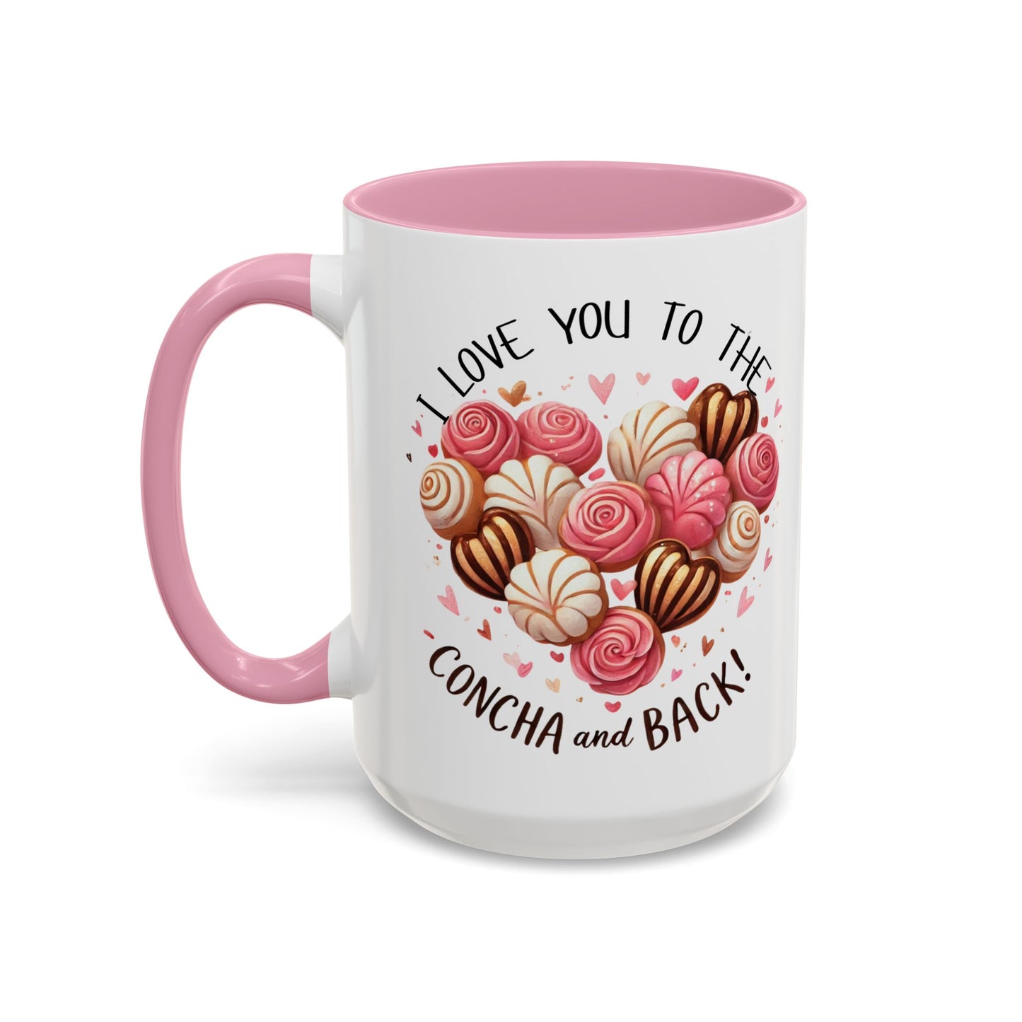 "Concha and Back" Colorful Mug (11oz, 15oz)