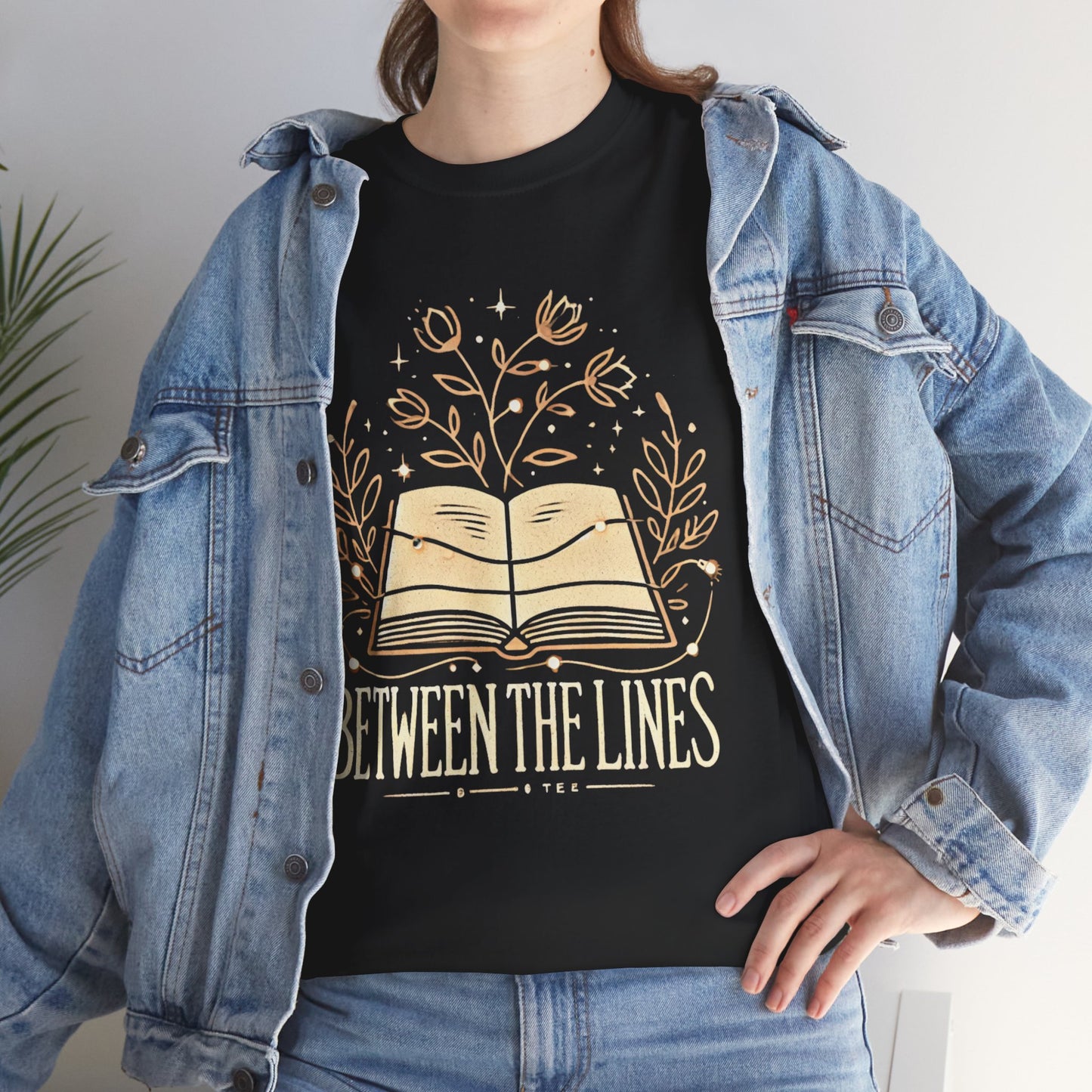 "Between the Lines" Unisex Cotton Tee