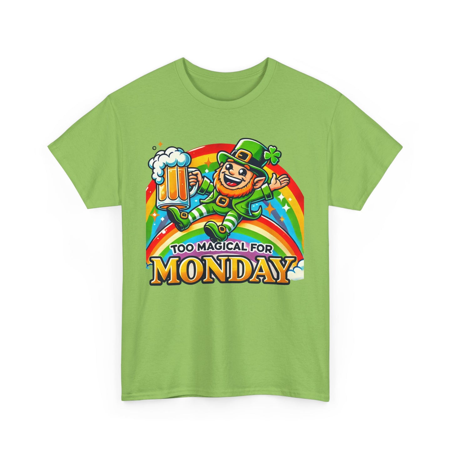 "Too Magical for Monday" St. Patrick’s Day Shirt – Unisex Lucky Tee