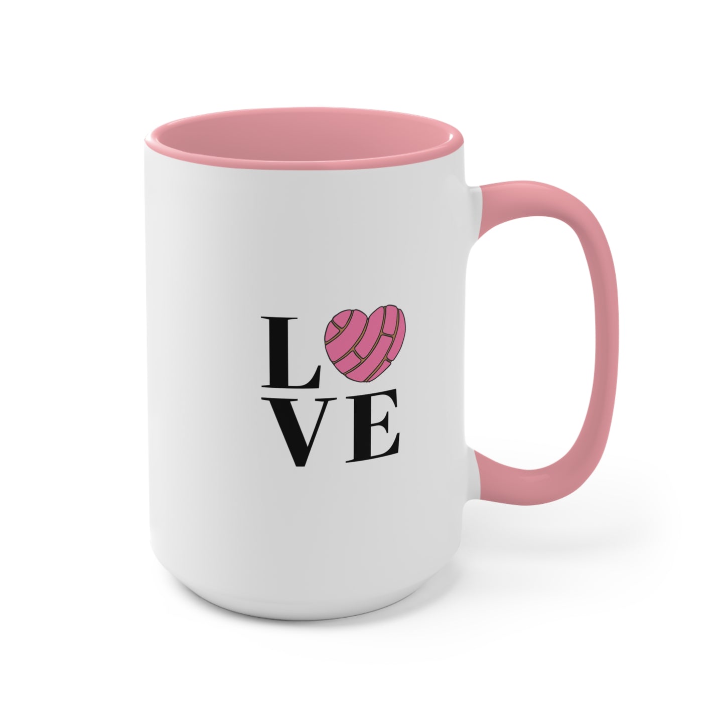 "Love Conchas" Accent Mug