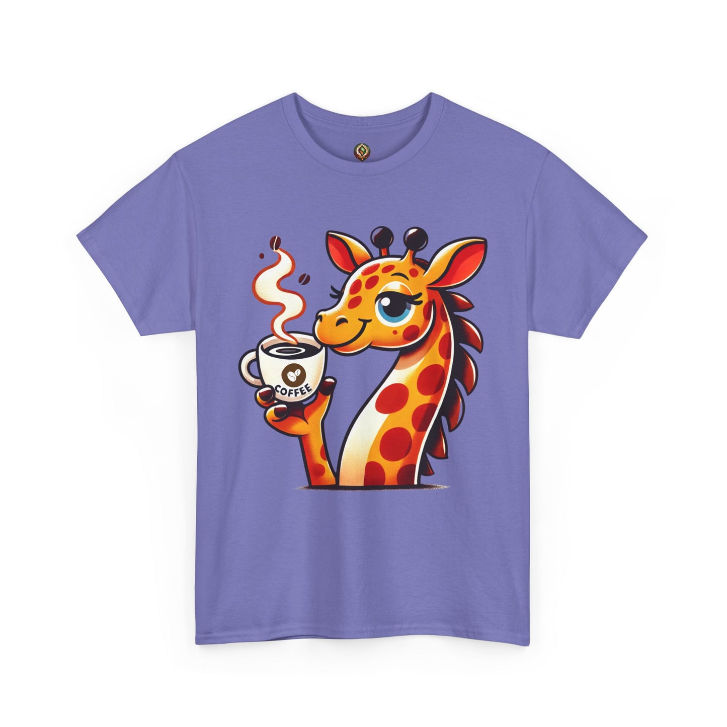 "Sassy Giraffe Coffee Lover" Unisex Tee