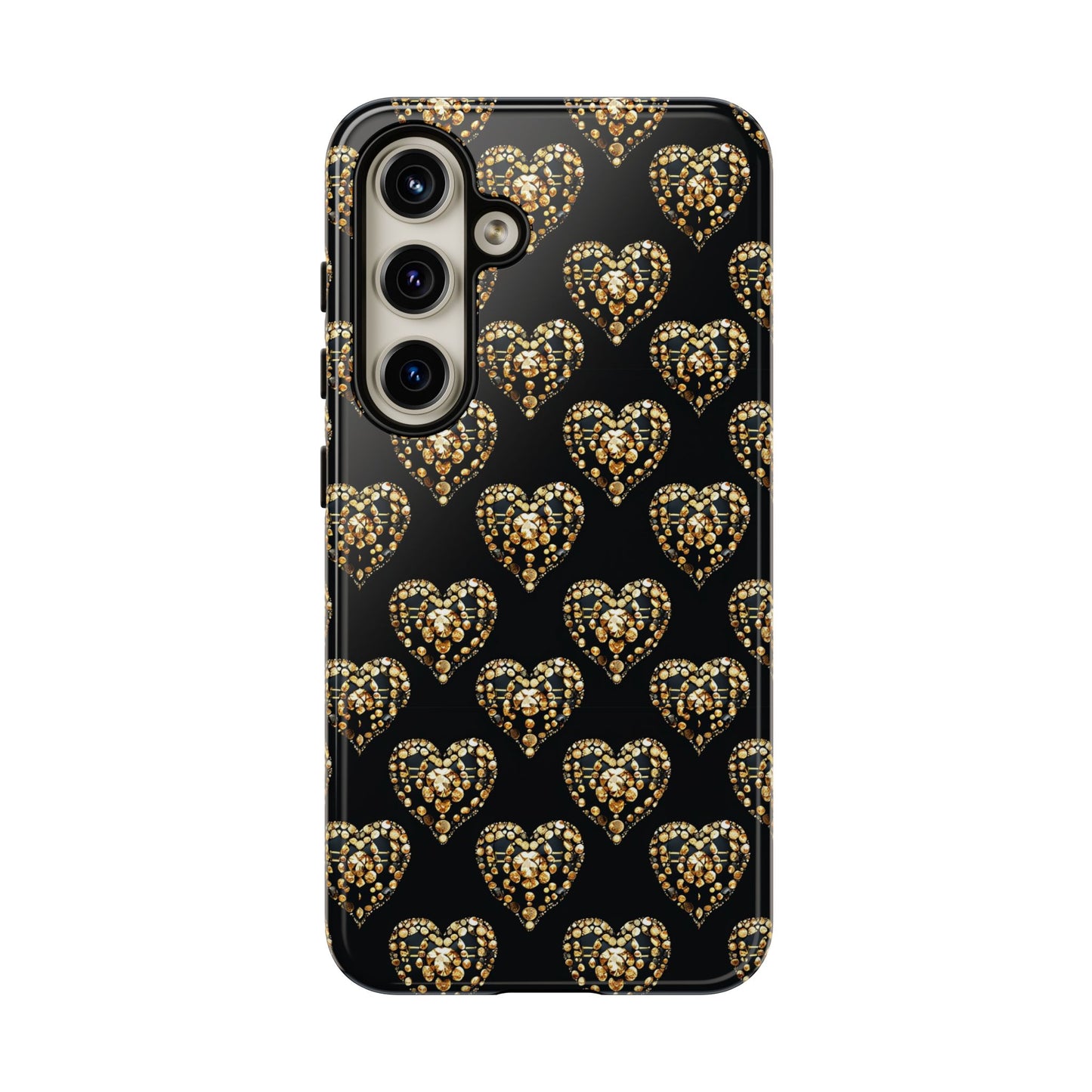 Golden Heart Luxe Phone Case