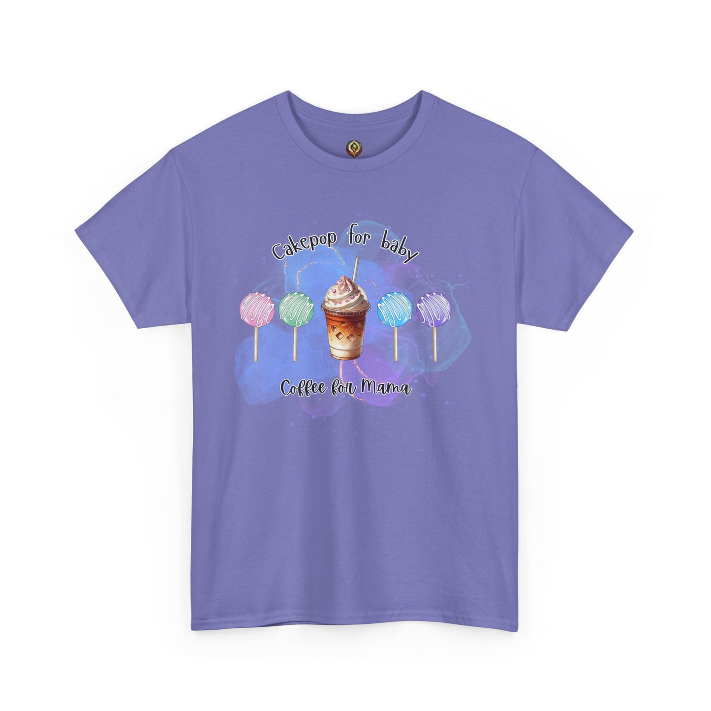 Cakepop for Baby, Coffee for Mama – Sweet & Caffeinated Unisex Tee