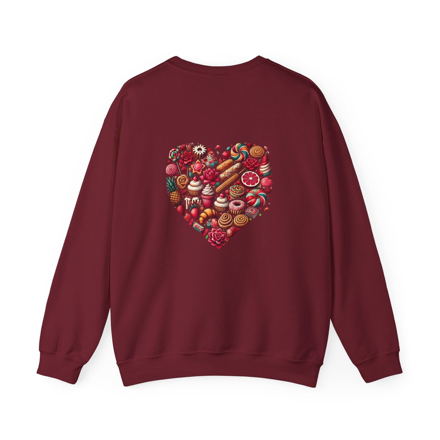 "Love in Every Stitch" Crewneck Sweatshirt