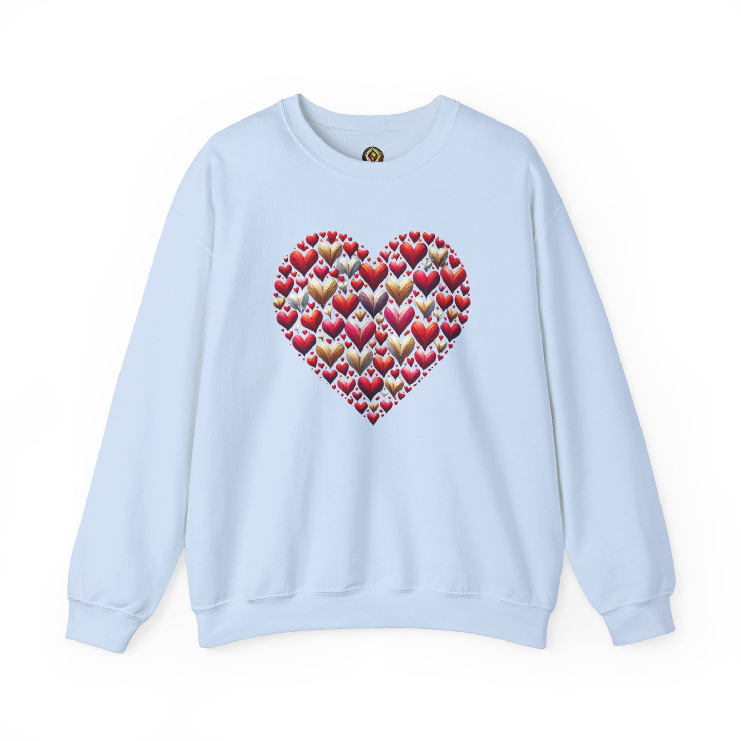 Love, Layers, & Cozy Vibes Unisex Crewneck Sweatshirt