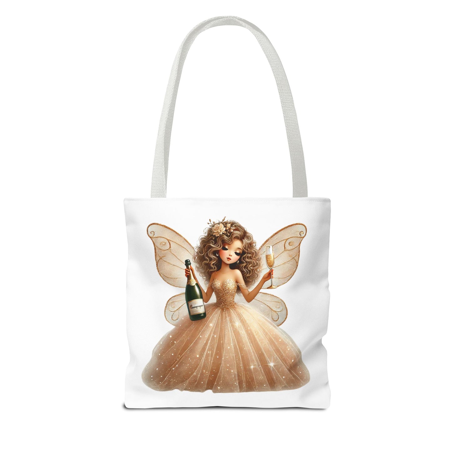 Golden Belle of Champagne Dreams – Luxe Tote Bag