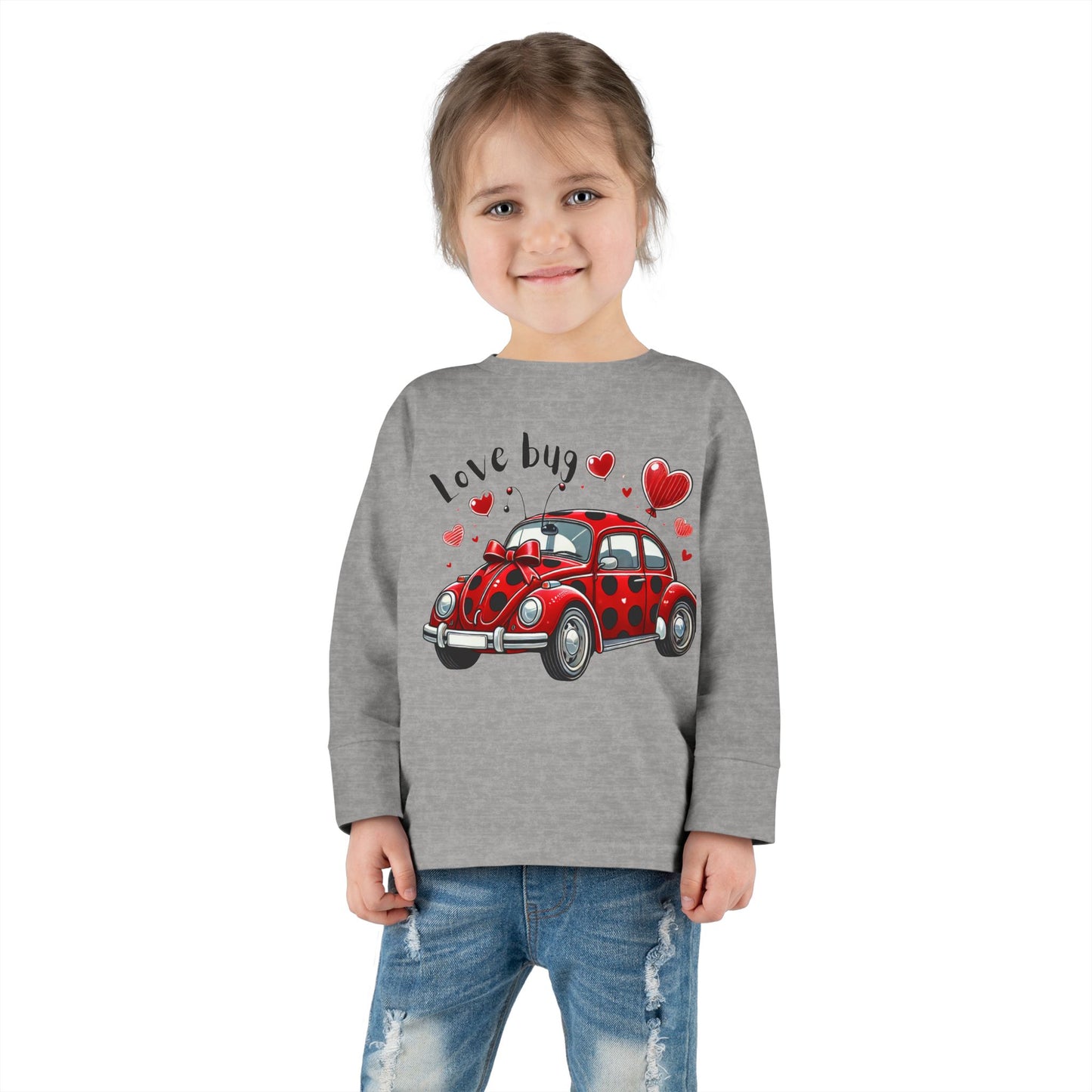 "Love Bug" Toddler Long Sleeve Tee
