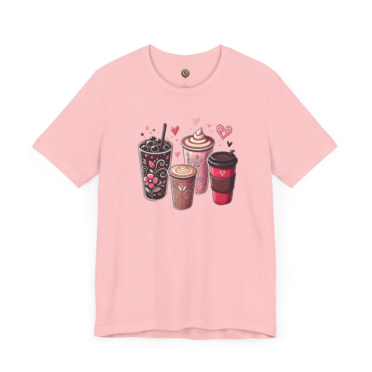 "Cup of Love" Coffee Lovers Tee
