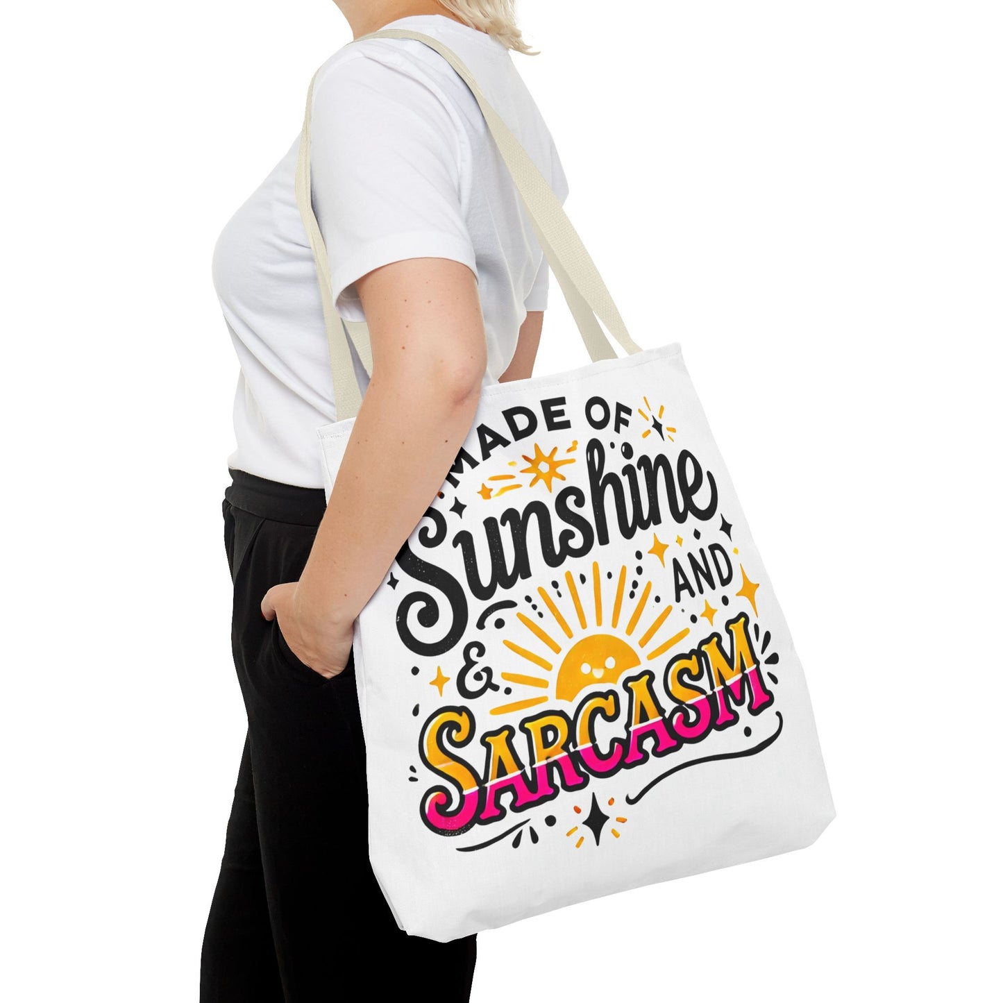 Made of Sunshine & Sarcasm–Tote Bag