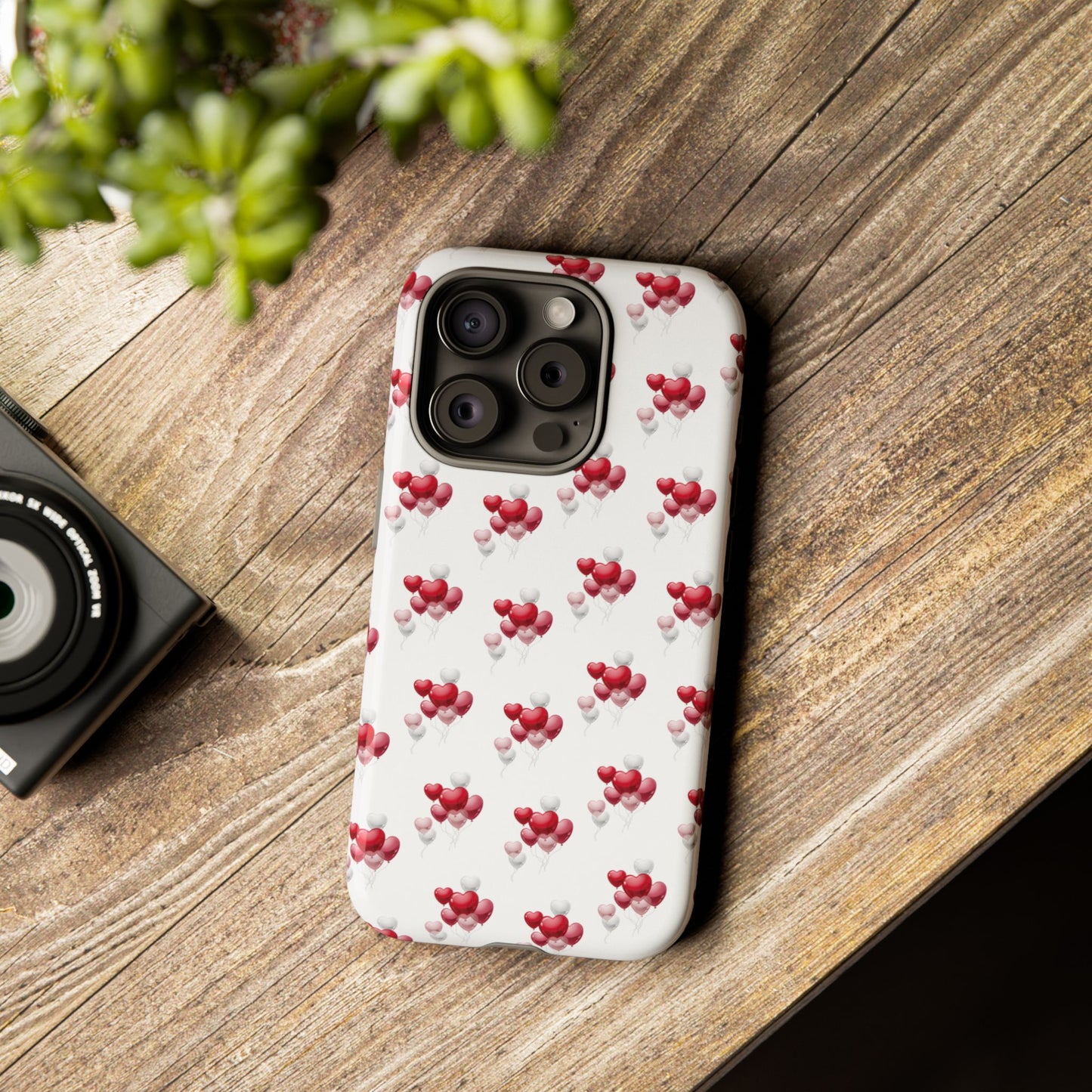 Floating Hearts Tough Phone Case