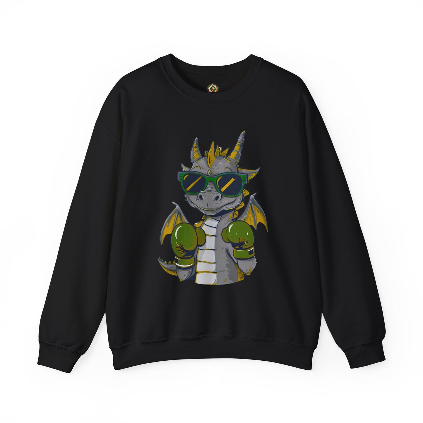 Boxing Dragon Crewneck Sweatshirt – Cozy Style with a Punch 🥊🐉