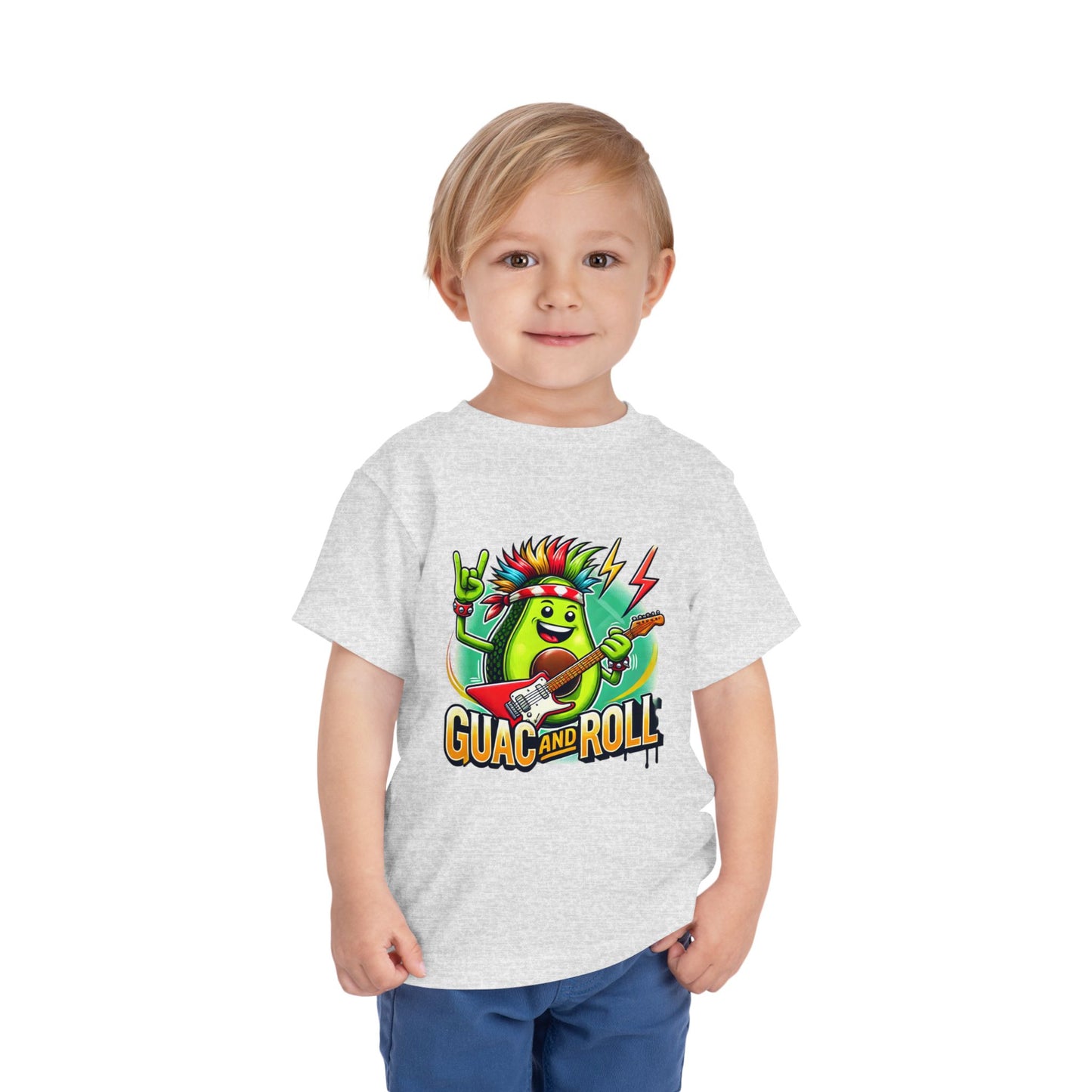 "Guac and Roll" Toddler Short Sleeve Tee