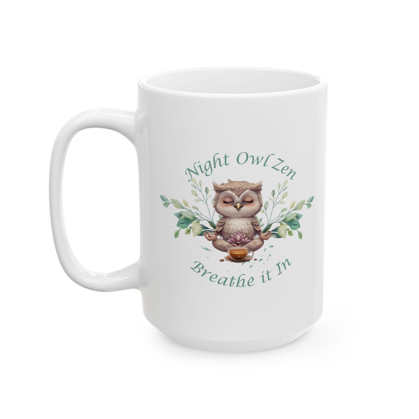 Night Owl Zen Mug, (11oz, 15oz)