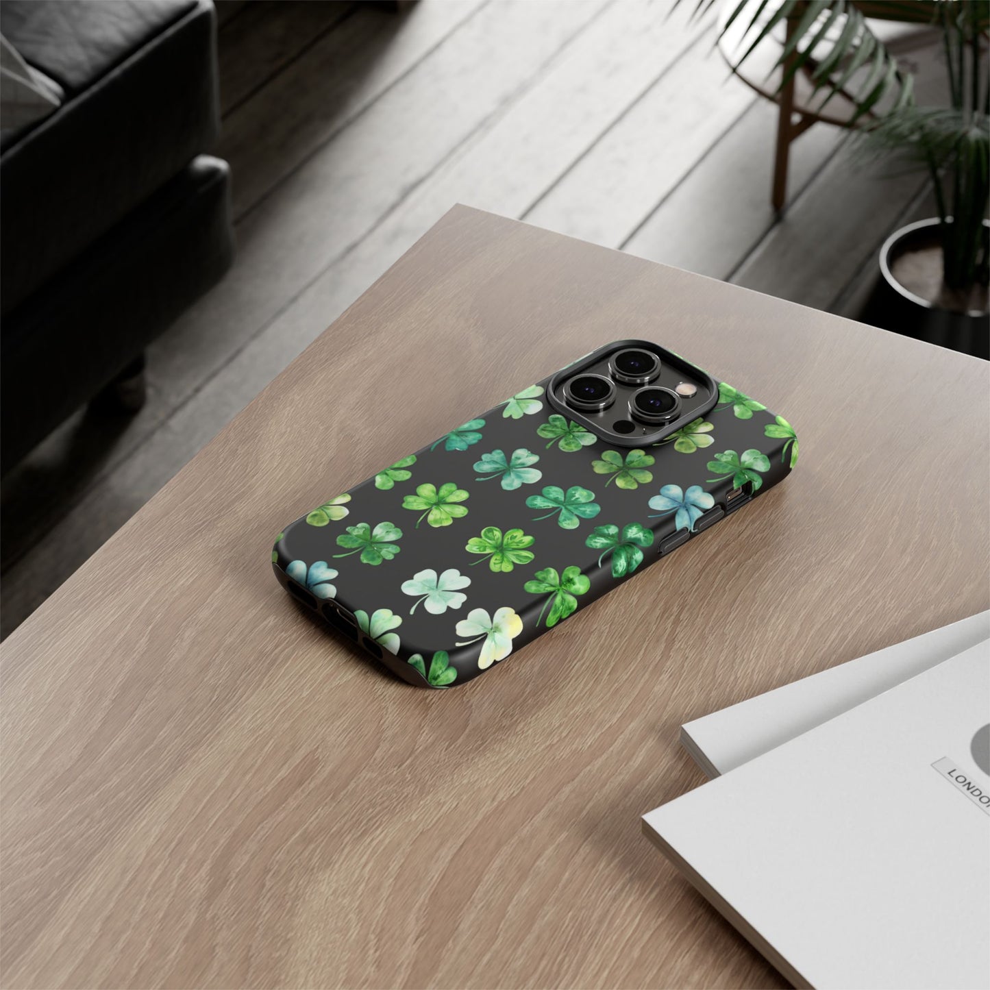 Lucky Streak 🍀 Tough Phone Case – Dual Layer Protection, Matte or Glossy