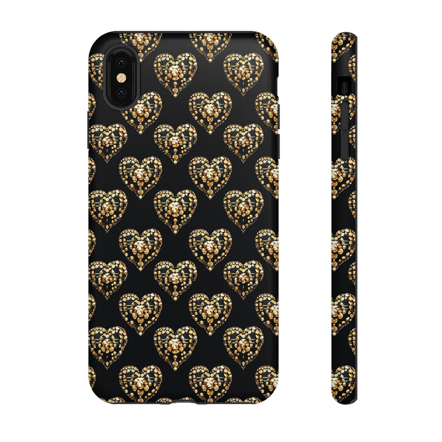 Golden Heart Luxe Phone Case