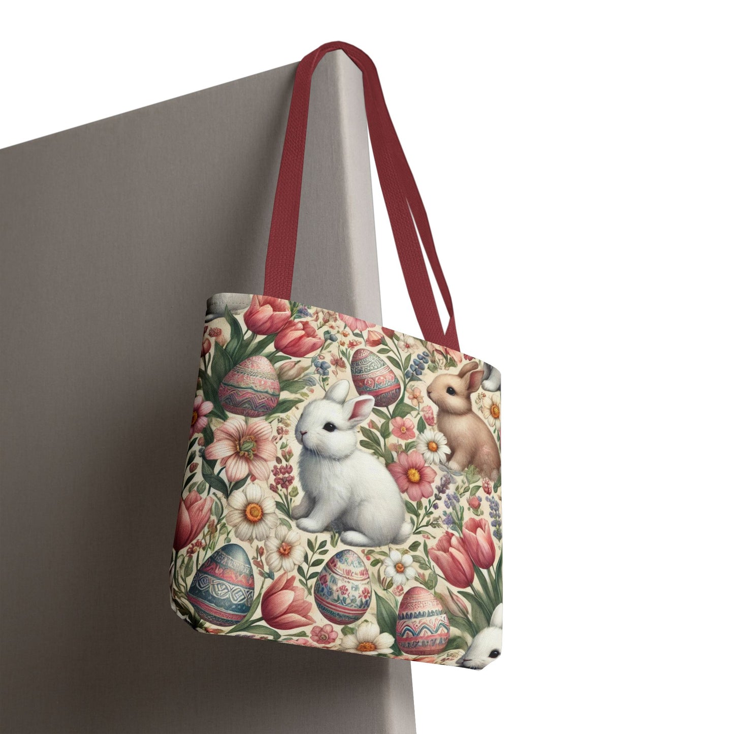 Spring Meadow Bunny Tote Bag🌸🐰