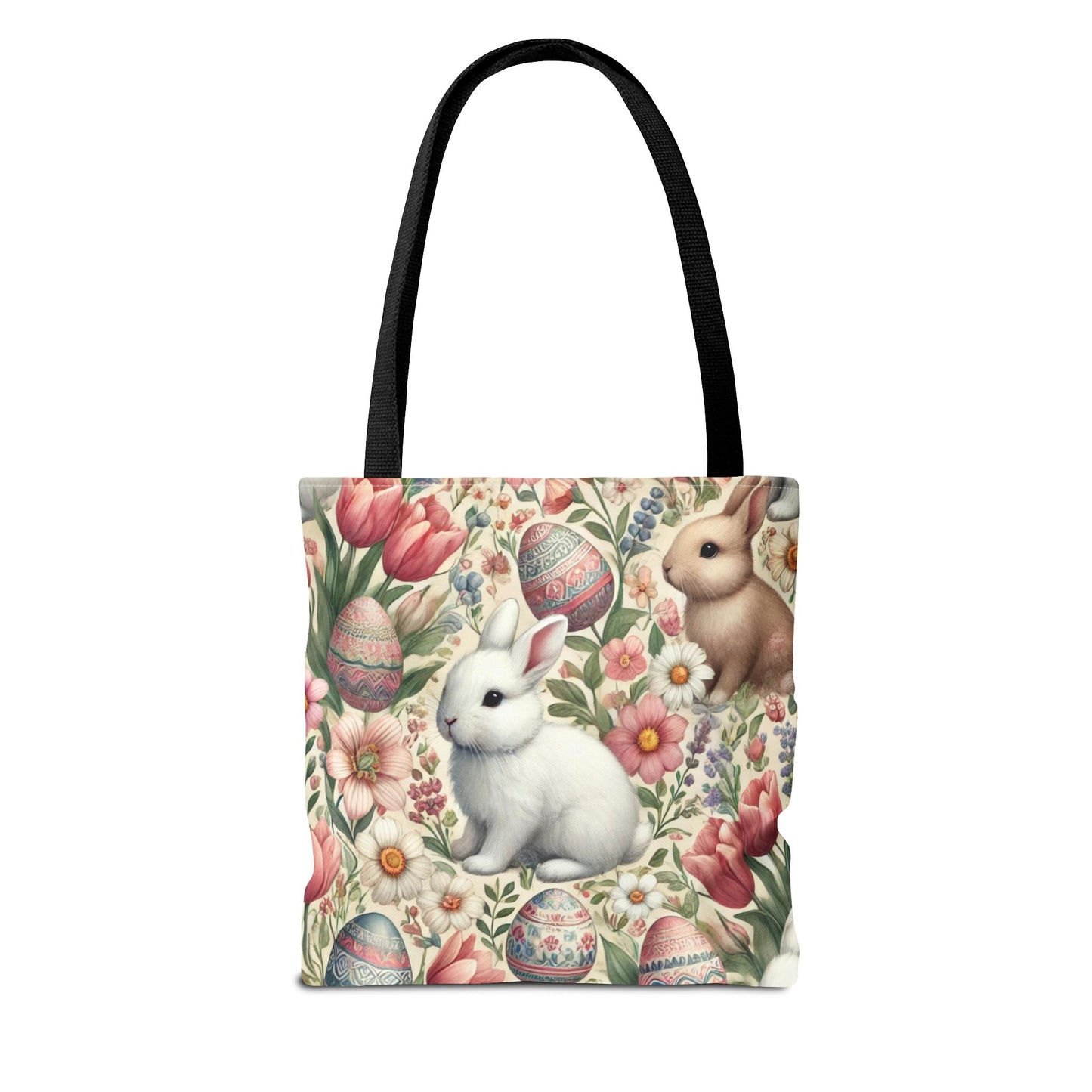 Spring Meadow Bunny Tote Bag🌸🐰