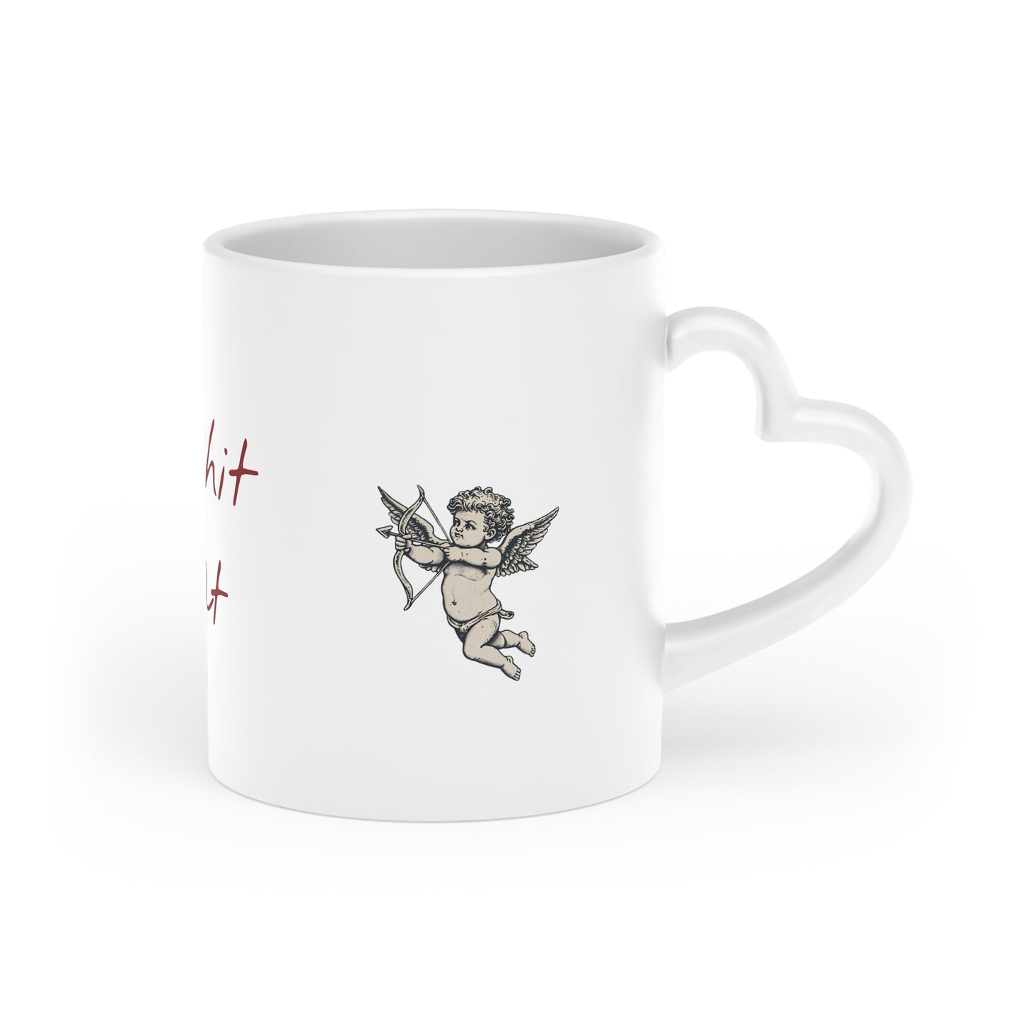 "I'd Hit That" Heart-Handled Ceramic Mug