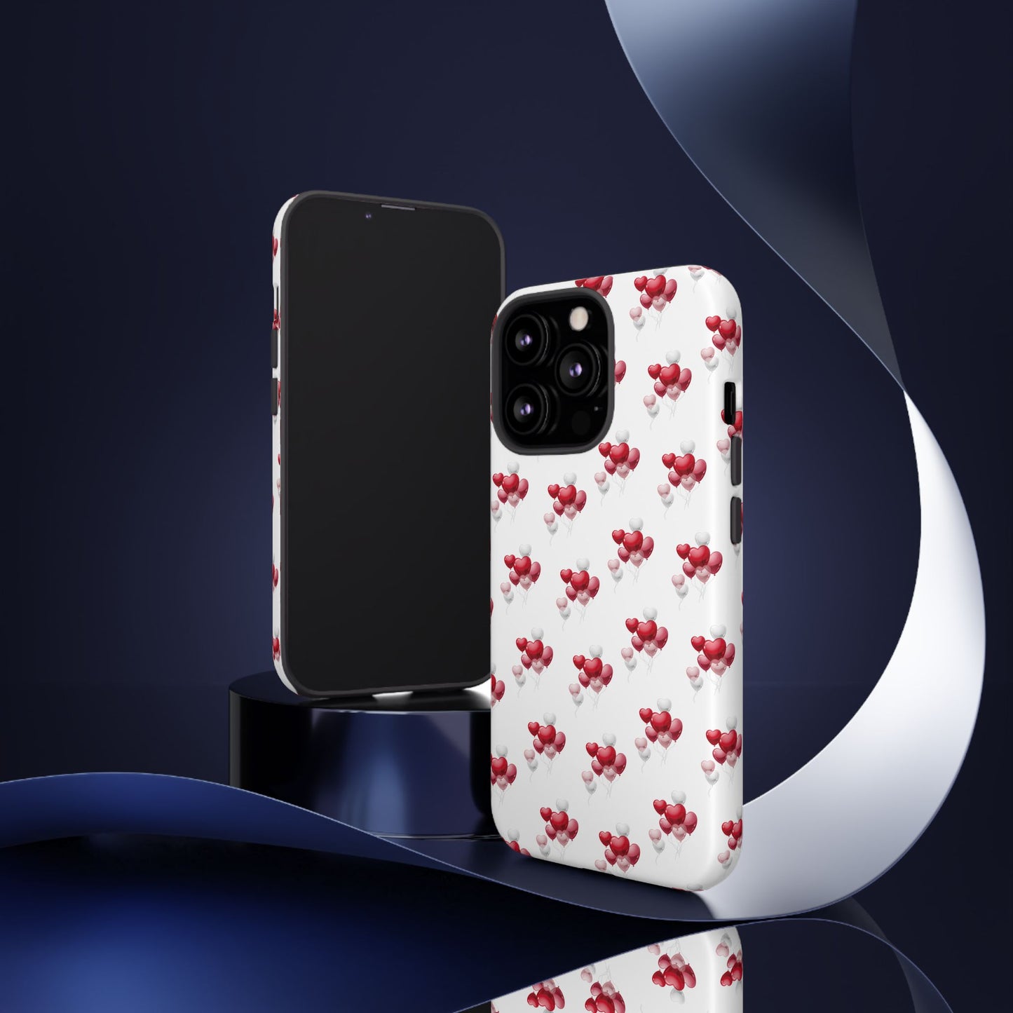 Floating Hearts Tough Phone Case