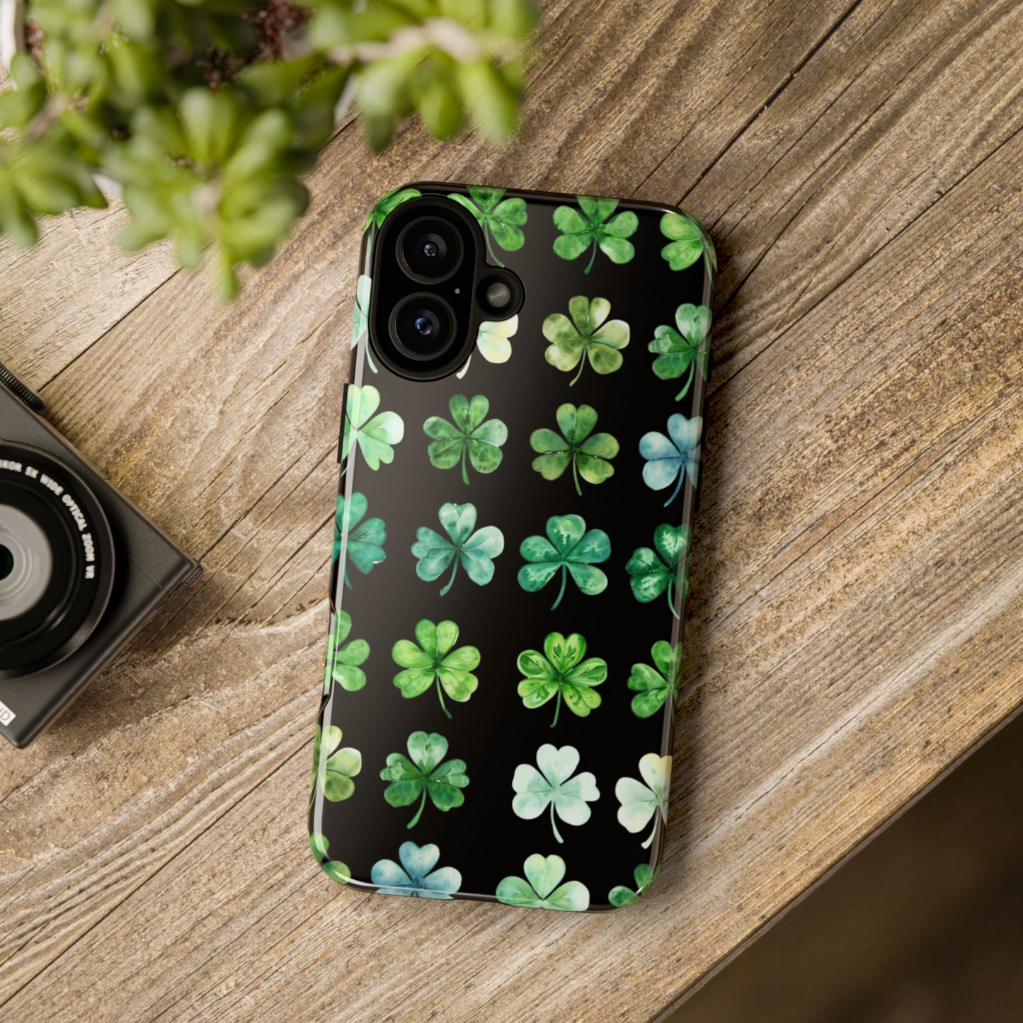 Lucky Streak 🍀 Tough Phone Case – Dual Layer Protection, Matte or Glossy